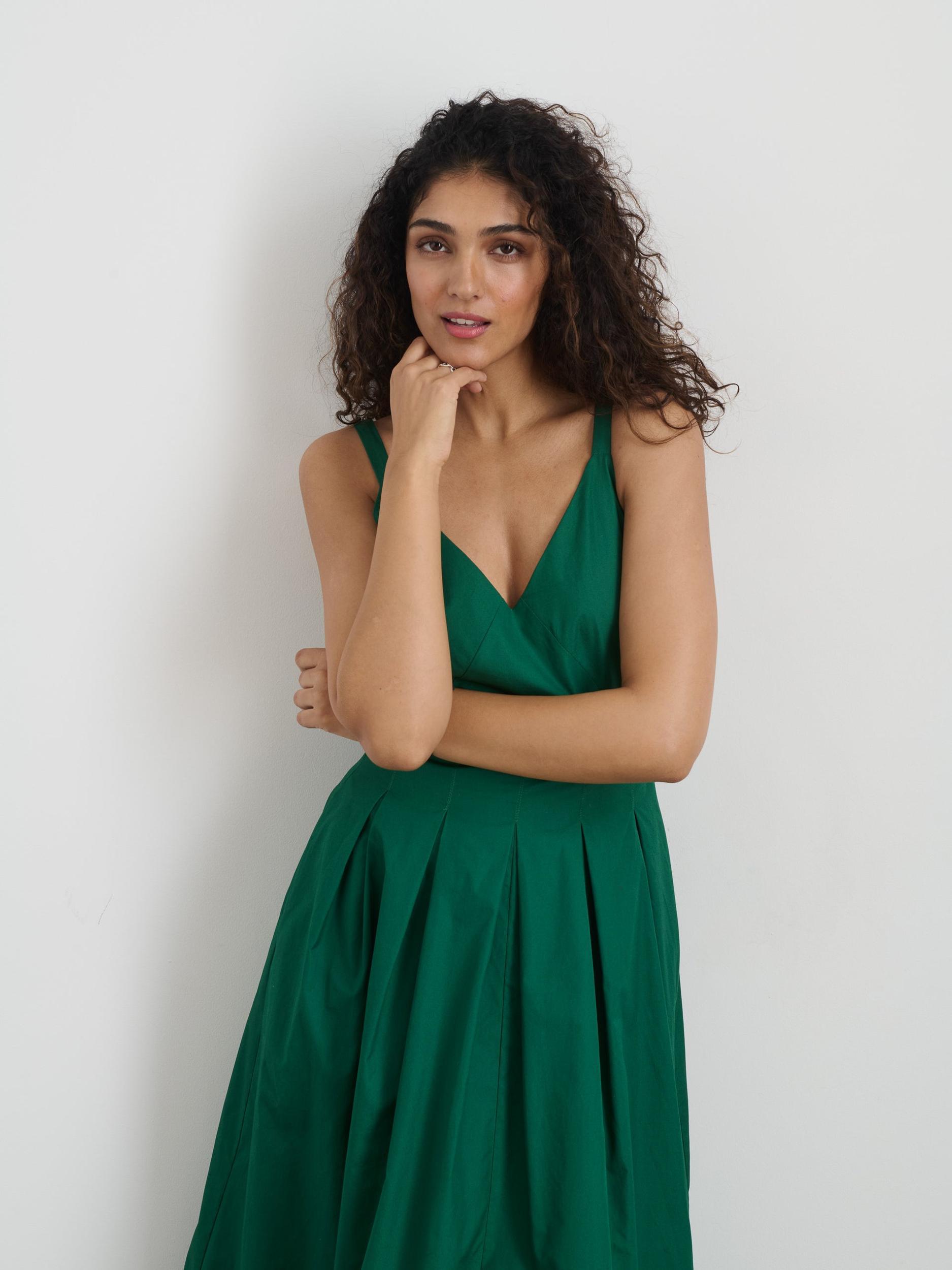 Abby Dress In Cotton Poplin Product Image