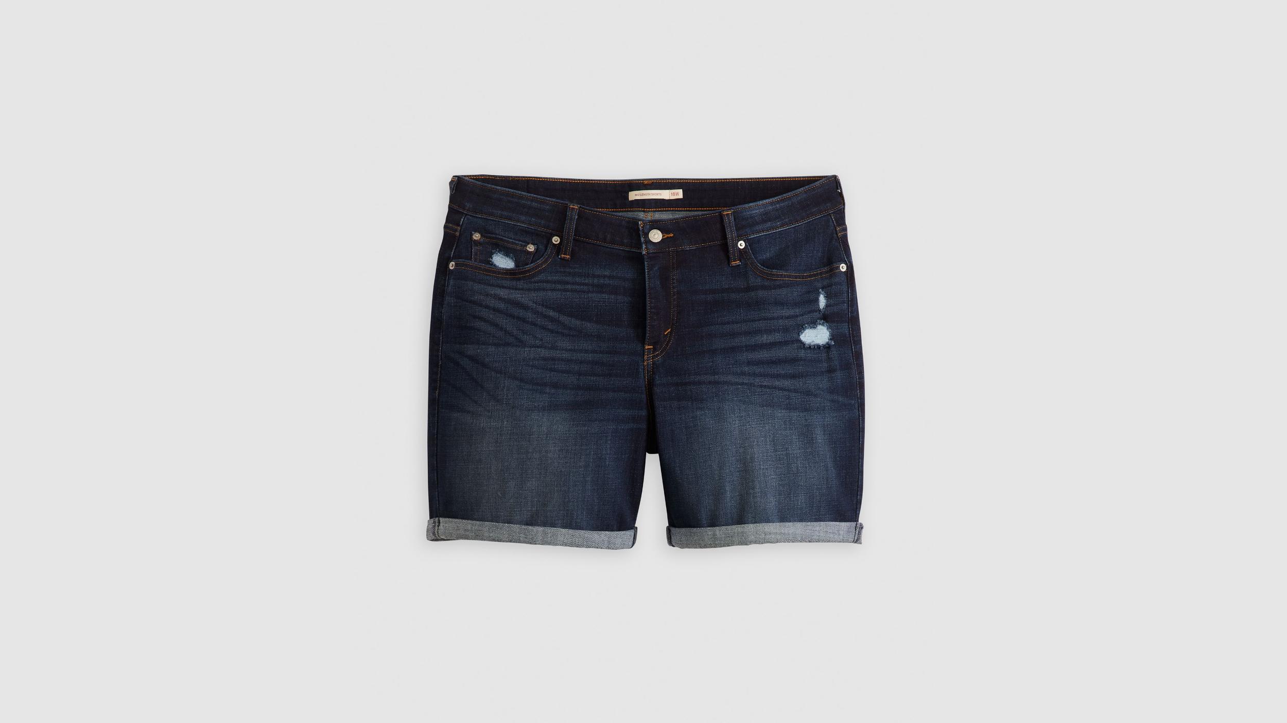 Mid Length Women's Shorts (Plus Size) Product Image