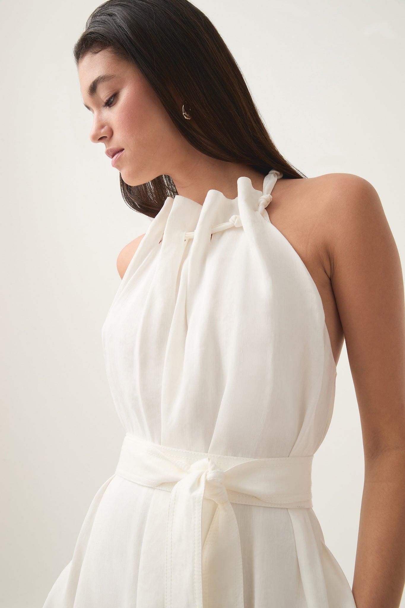Mariel Trapeze Midi Dress Product Image