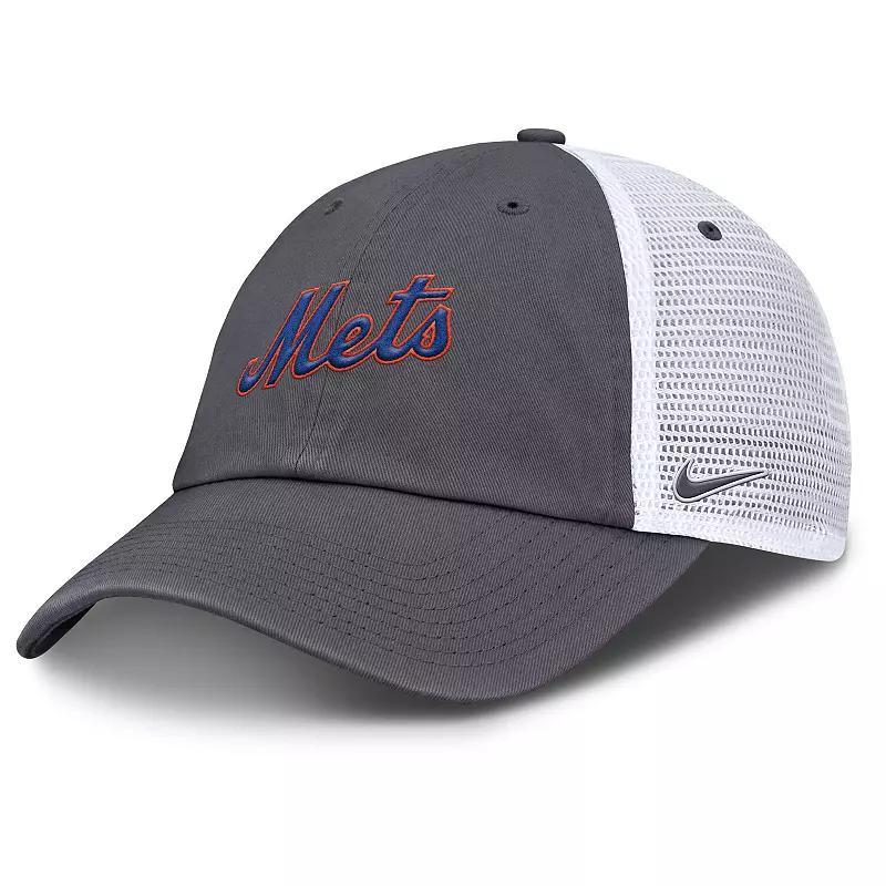 Men's Nike Gray Arizona Diamondbacks Adjustable Trucker Hat, Size: Medium/Large, Grey Product Image