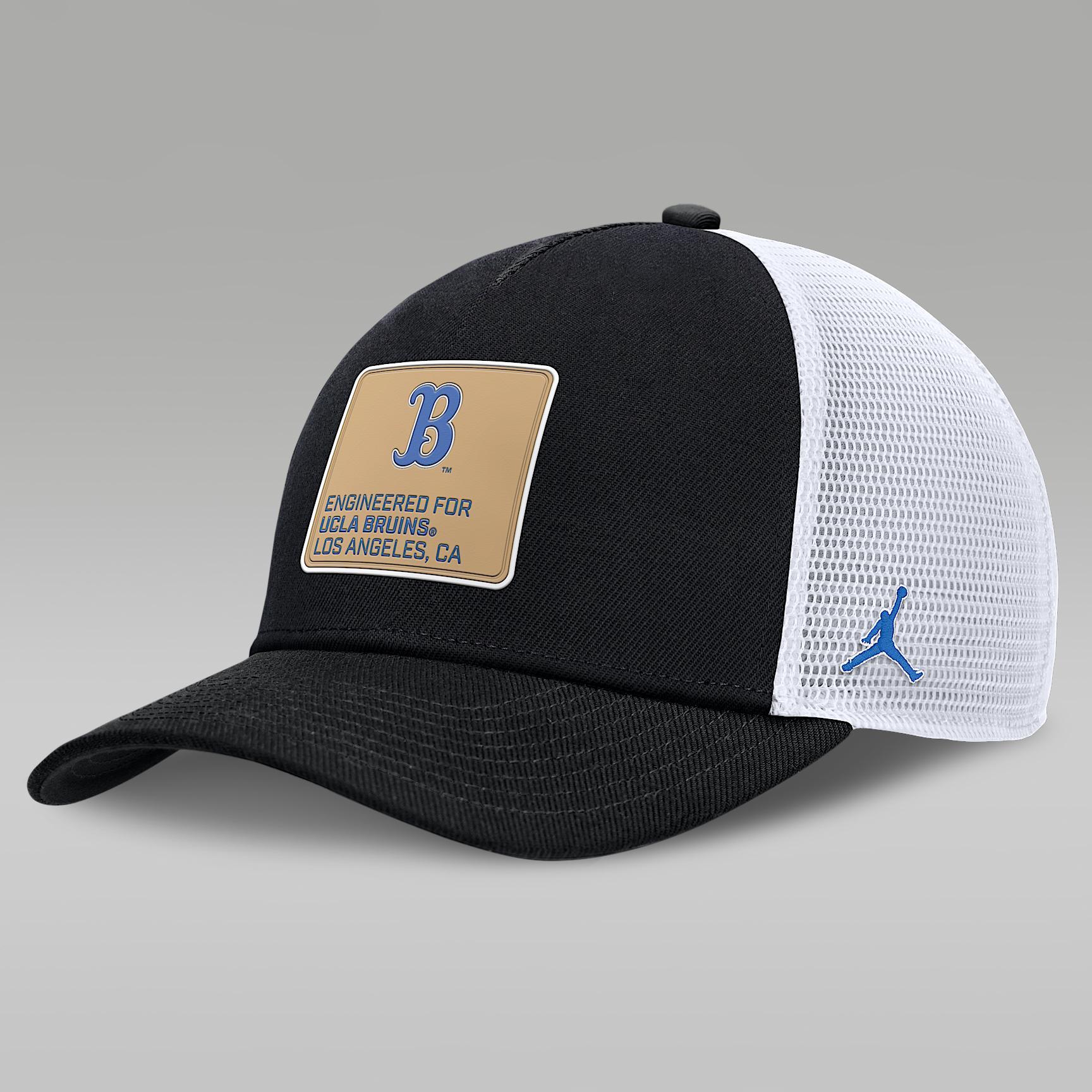 Men's UCLA On-Field Rise Engineered Jordan Brand College Trucker Adjustable Hat Product Image