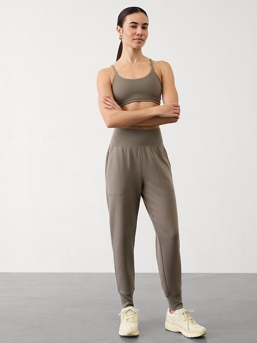 Coaster Luxe Waffle High Rise Jogger Product Image