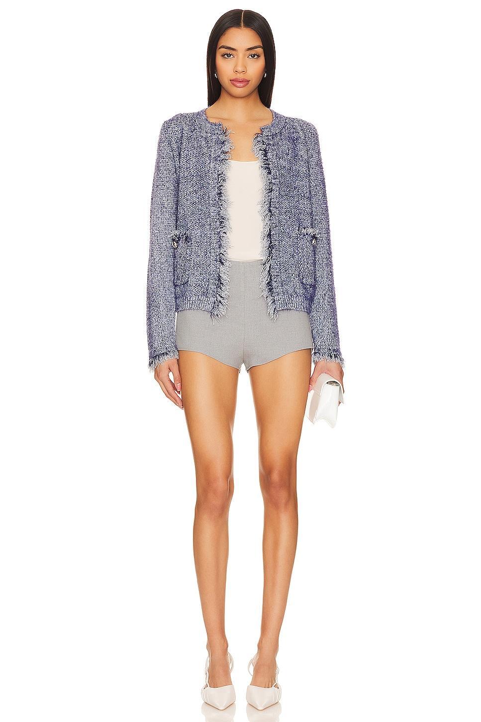 Bonny Fringe Cardigan Line & Dot Product Image