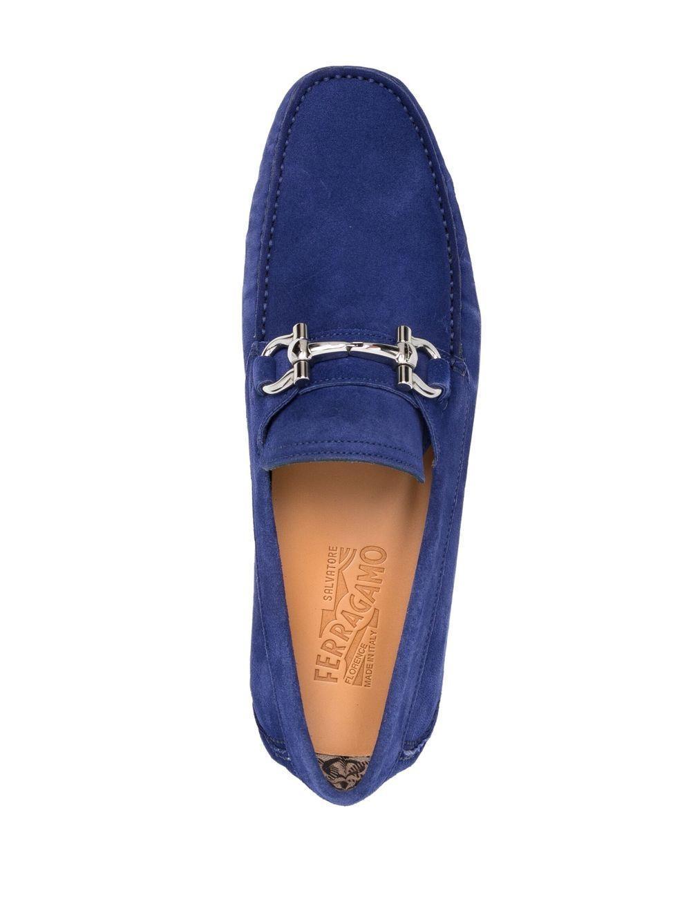 Gancini-buckle loafers Product Image