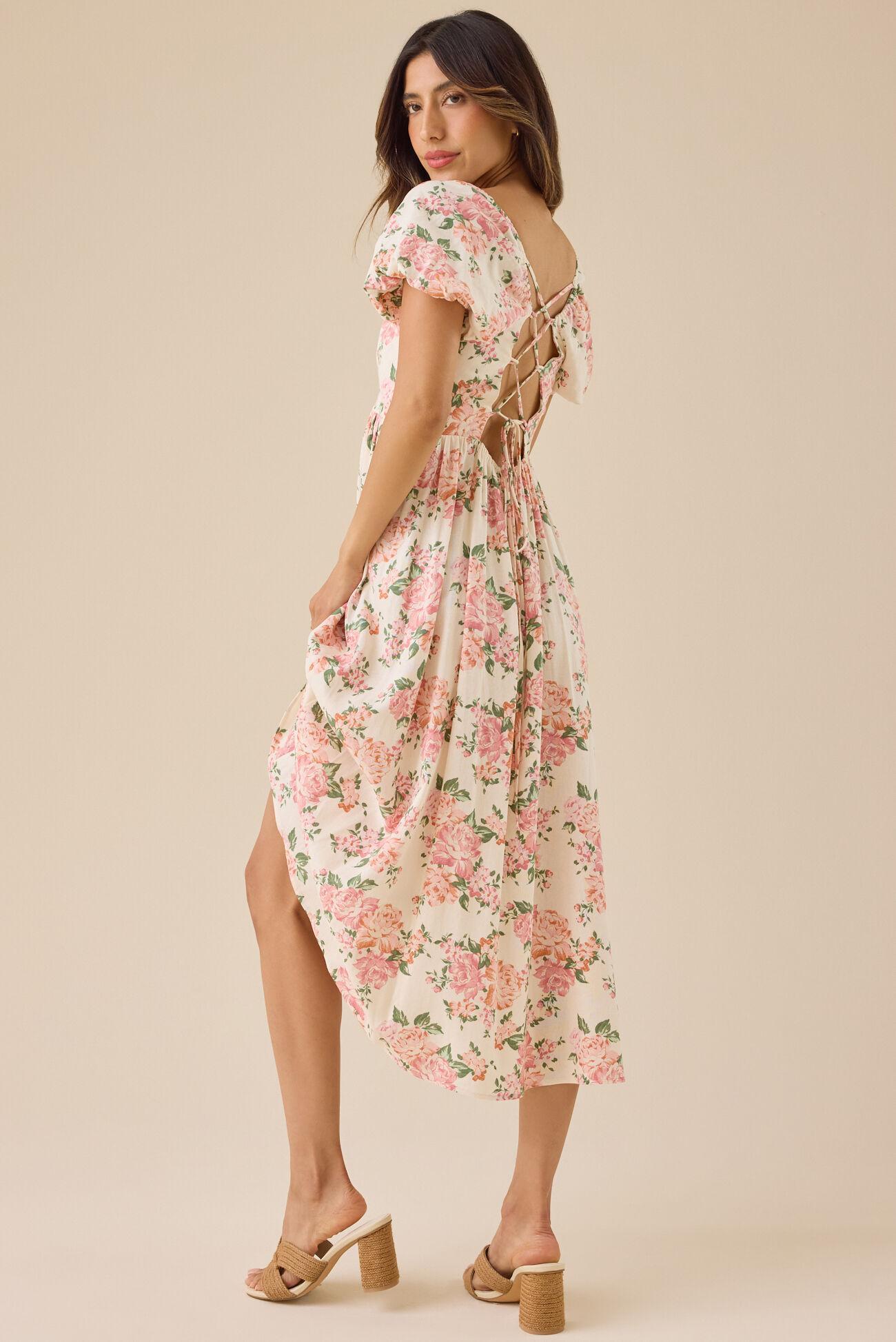 Cameron Floral Maxi Dress Product Image
