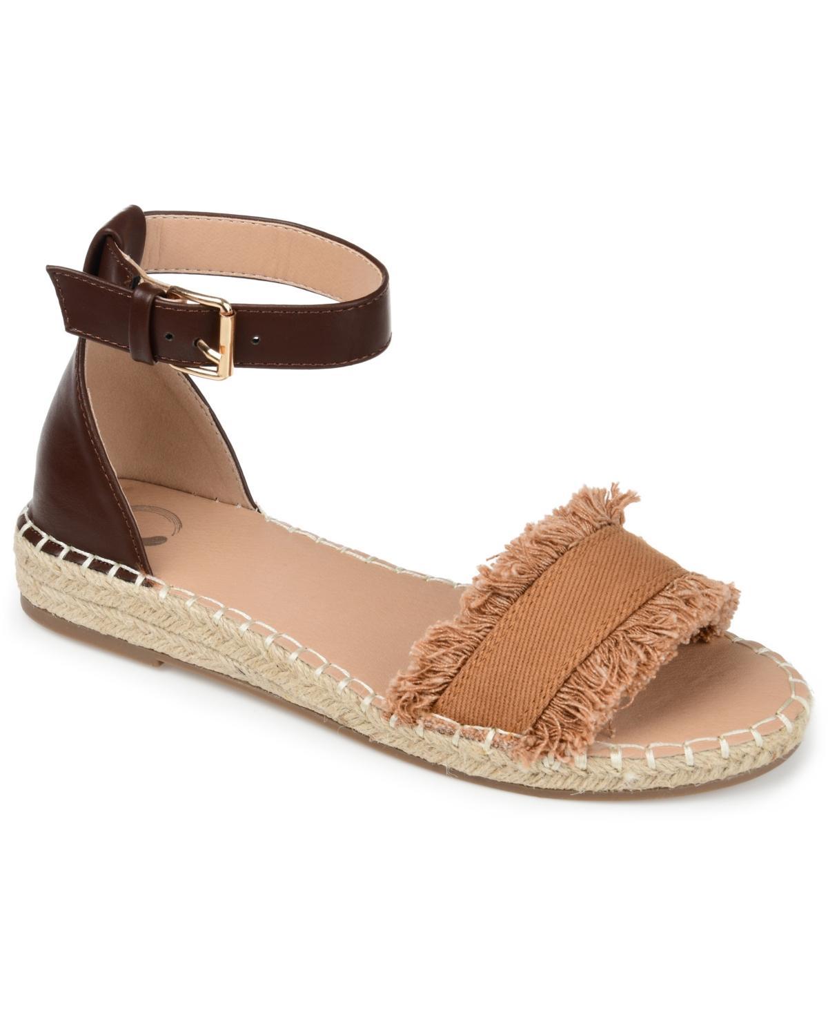 Journee Tristeen Women's Espadrille Sandals, Size: 8.5, White Product Image