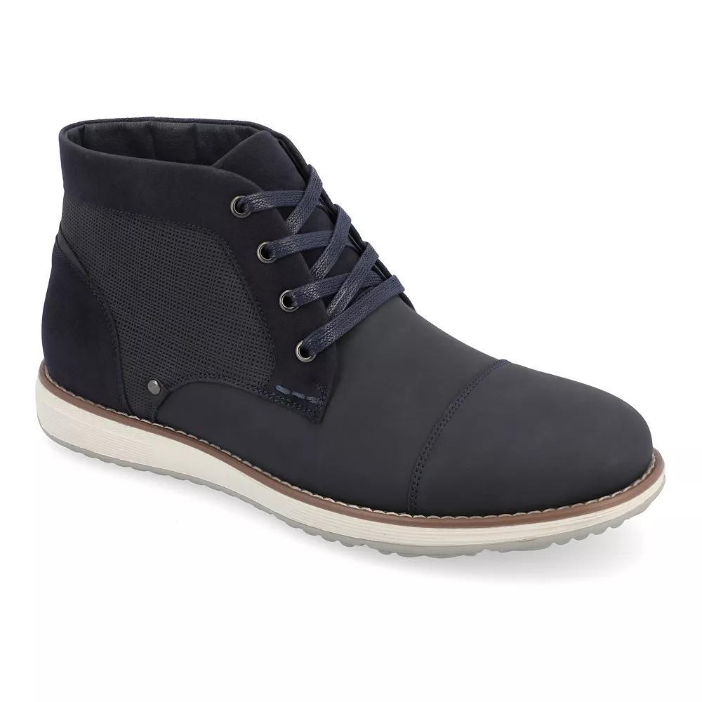 VANCE Austin Men's Chukka Boots, Size: 8.5 Wide, Blue Product Image