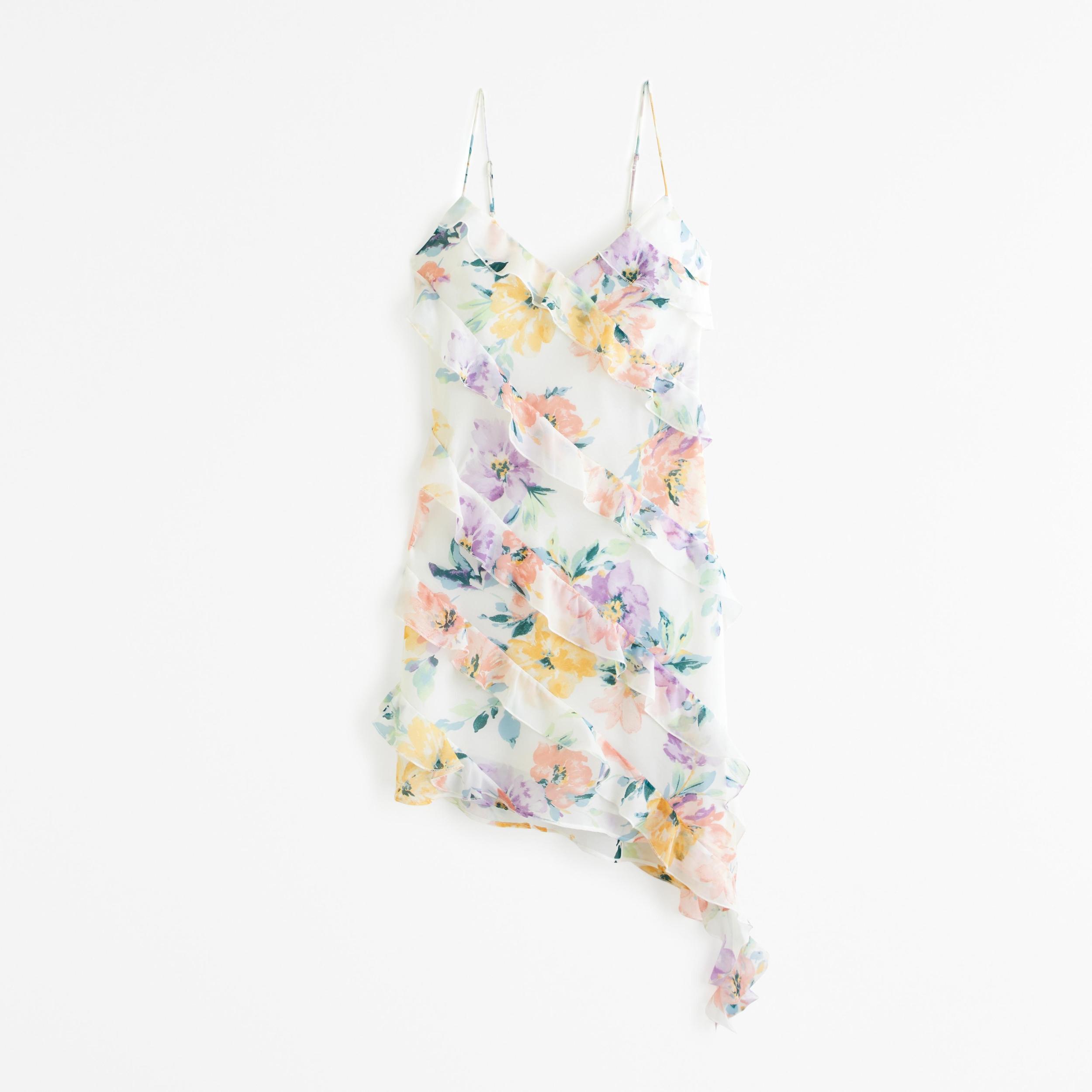 All-Over Ruffle Mini Dress Product Image