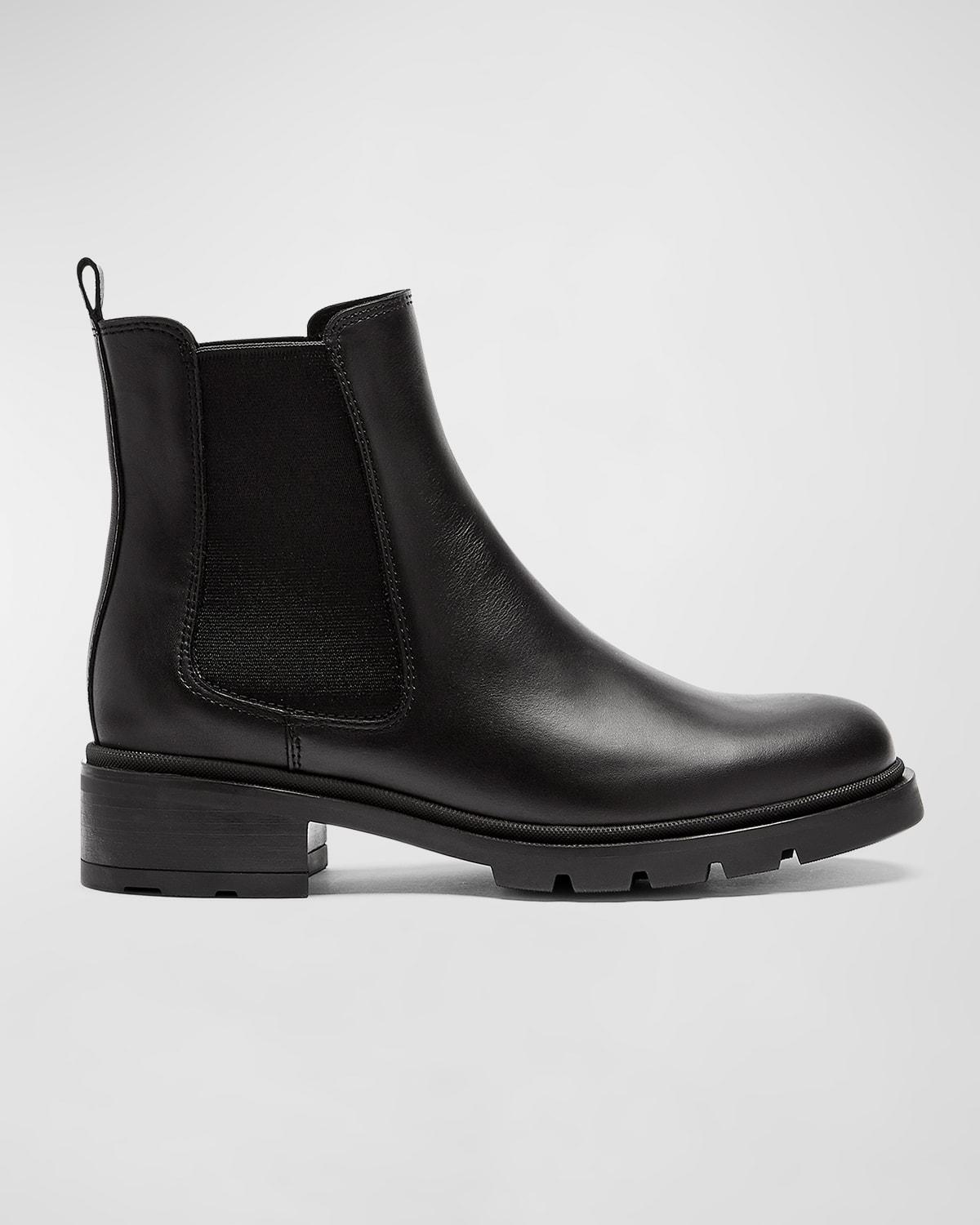 La Canadienne Womens Sorento Waterproof Block Heel Chelsea Boots Product Image