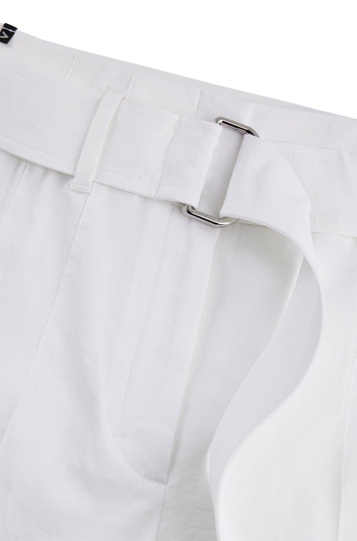 Relaxed-fit trousers in a linen blend Product Image
