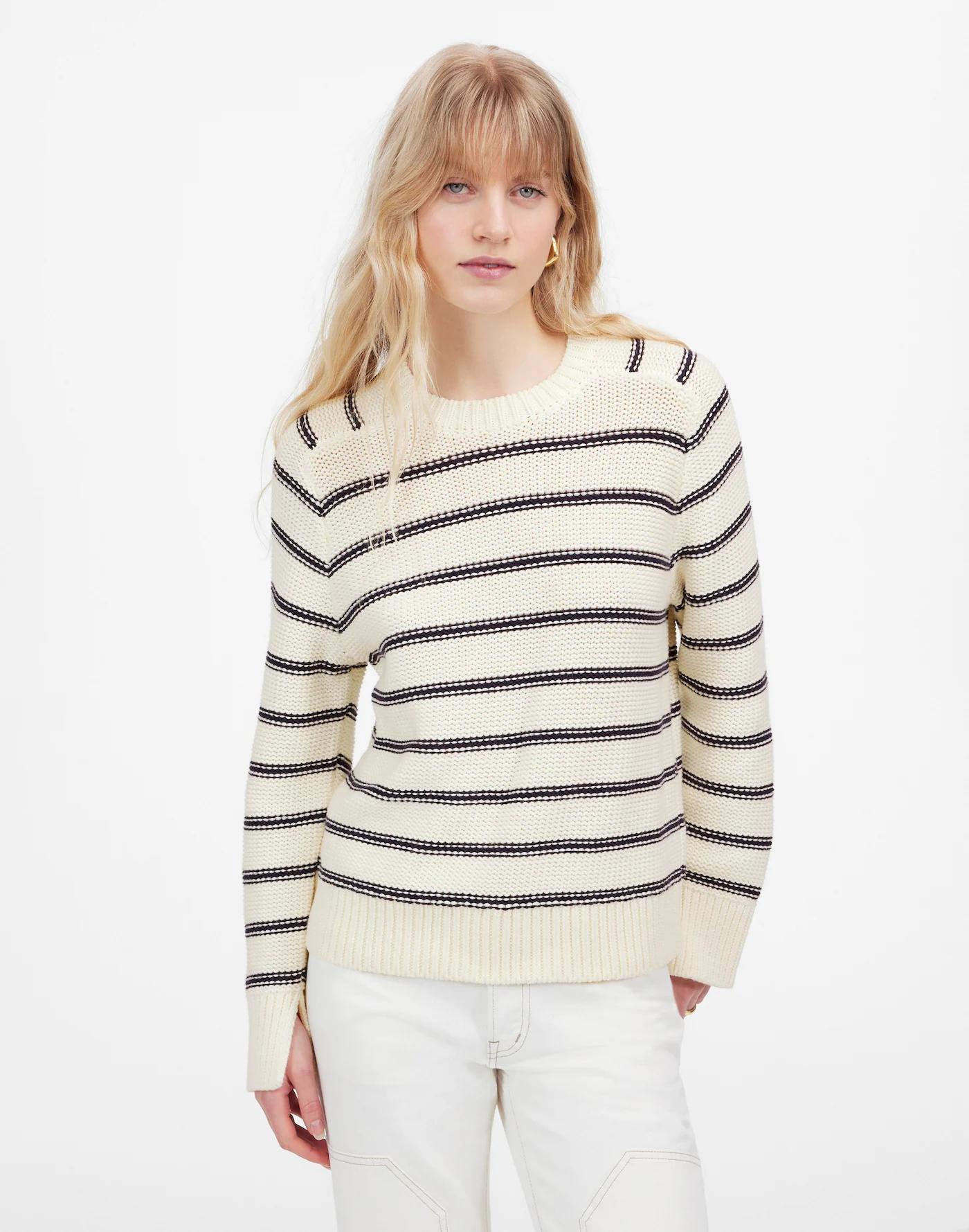 Cotton Crewneck Sweater Product Image