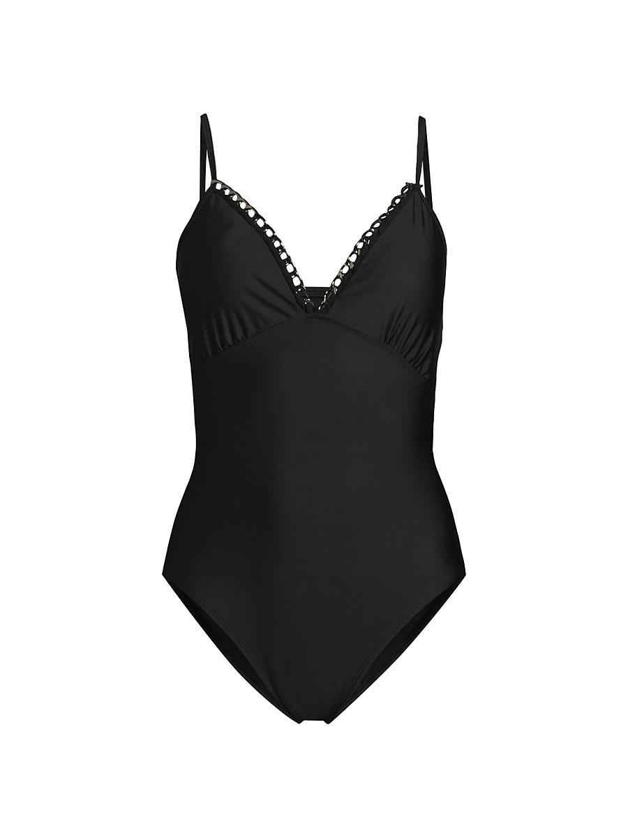 Womens Rosalie Chain One-Piece Swimsuit Product Image