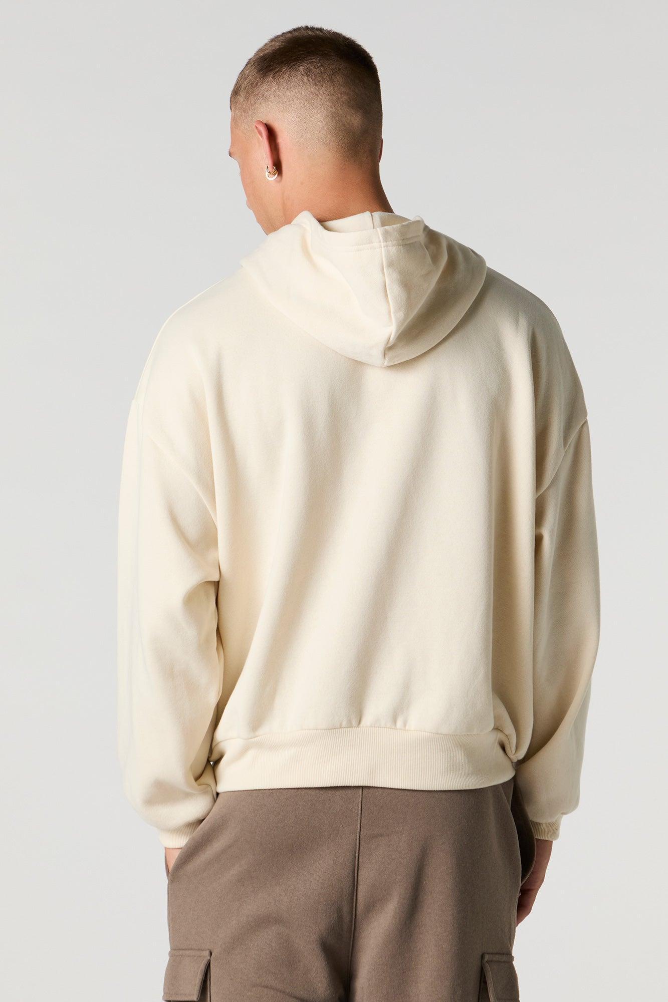 Boxy Fleece Hoodie Male Product Image