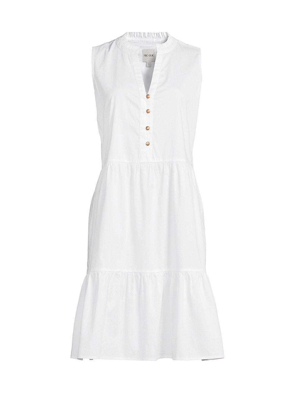 Womens Tia Stretch Cotton Dress Product Image