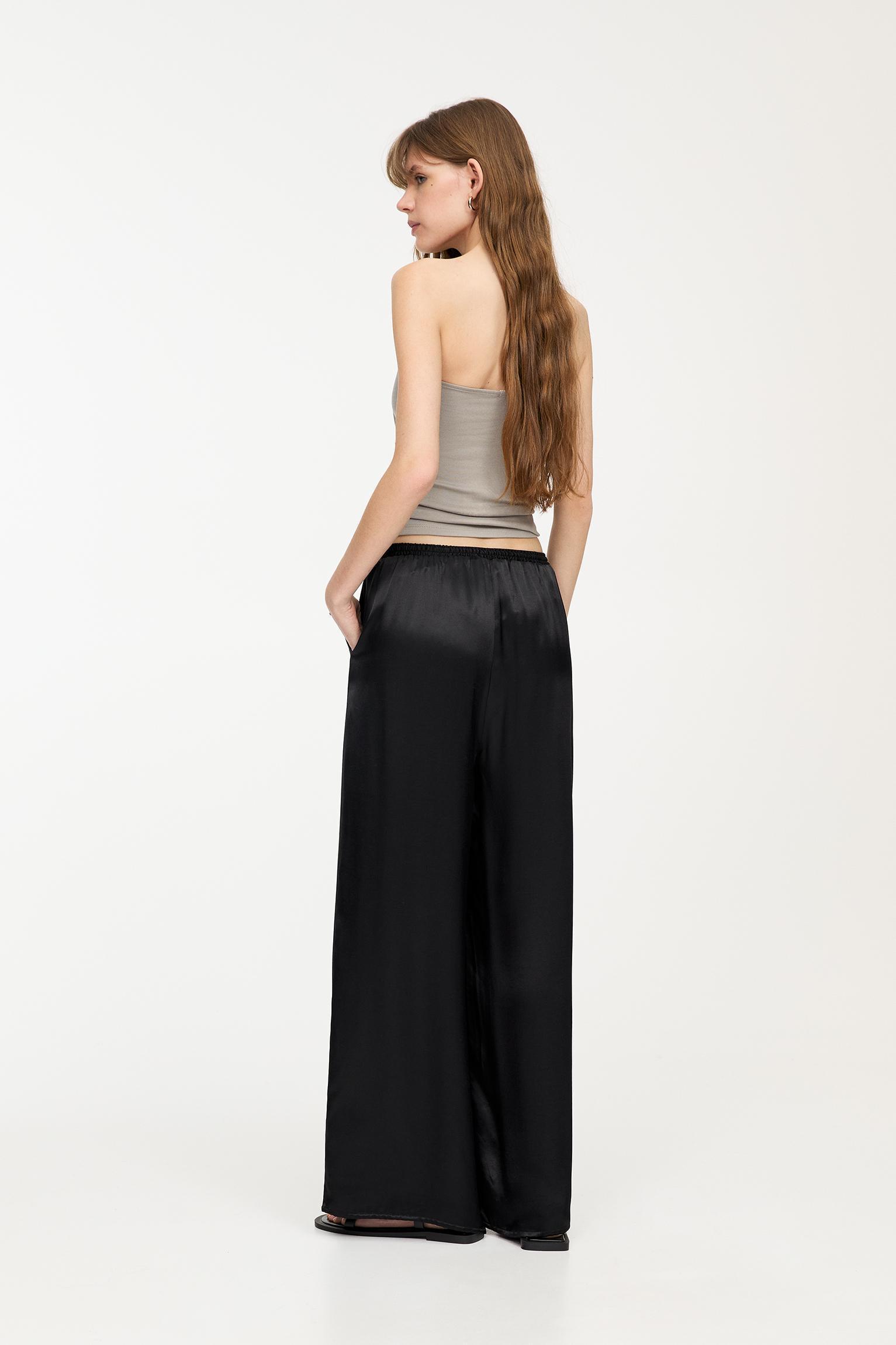 Satin sweatpants Product Image