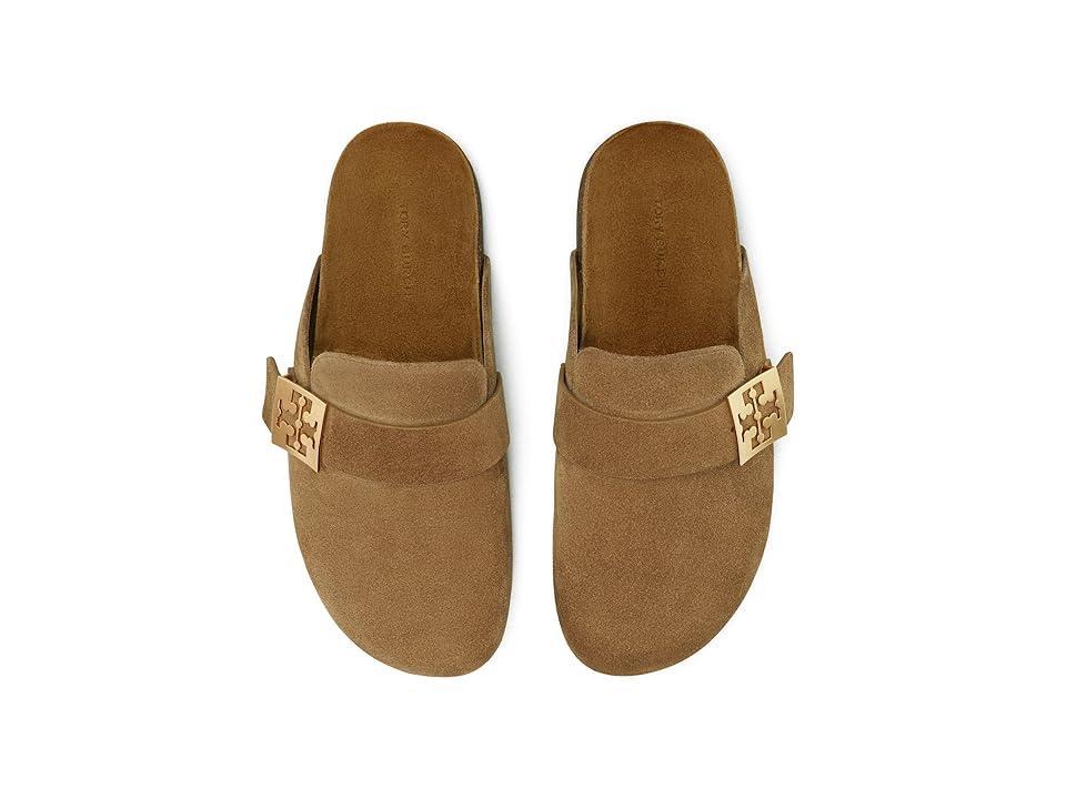 Mellow Suede Buckle Slide Mules Product Image