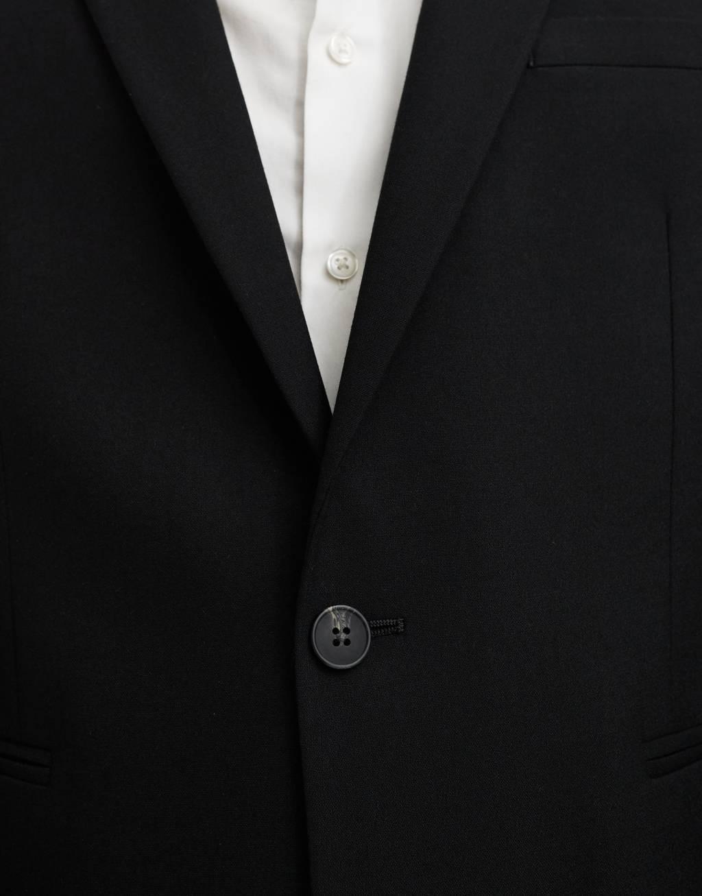 ASOS DESIGN regular suit jacket in black Product Image