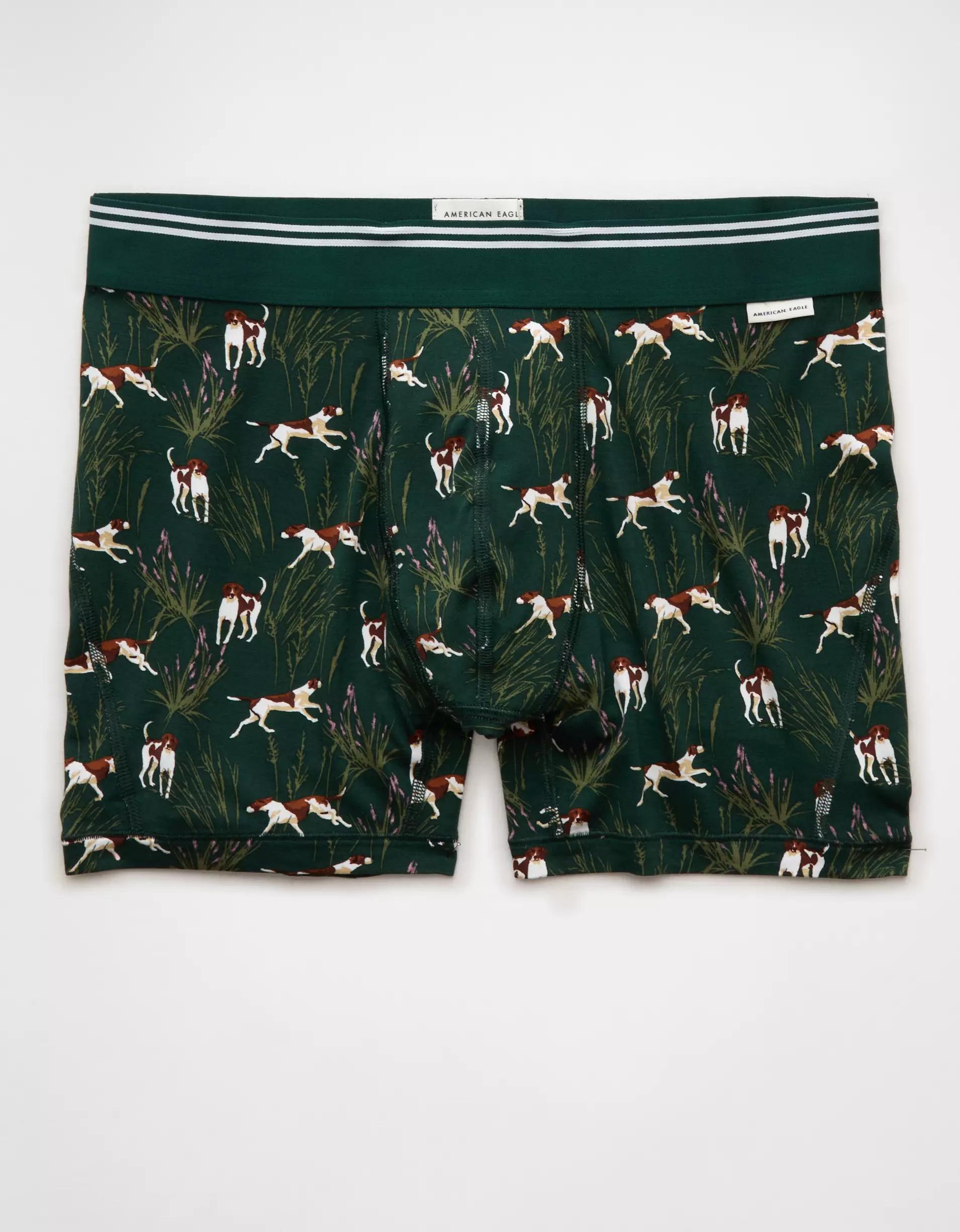 AEO Men's Fox Hounds 4.5" Ultra Soft Boxer Brief Product Image