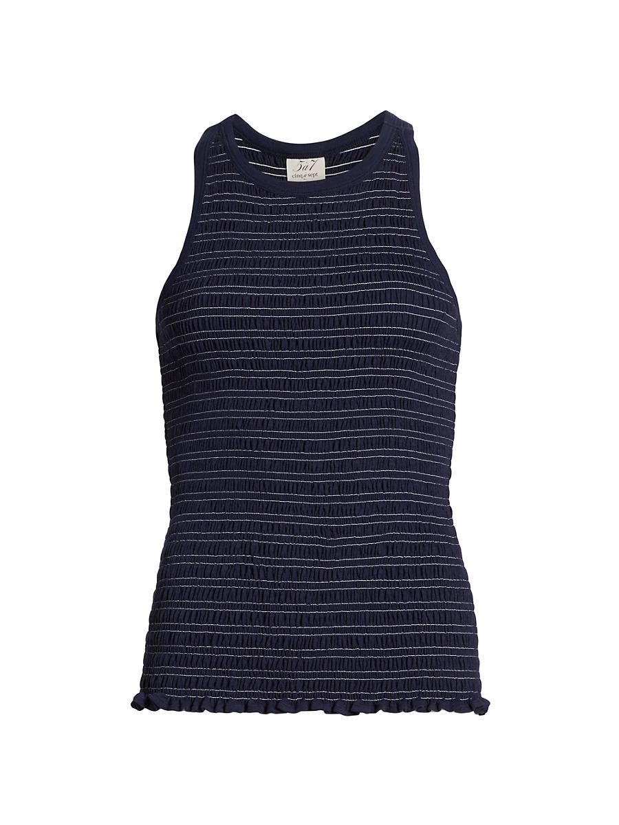 Womens Fawn Smocked Top Product Image