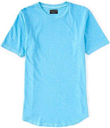 Goodlife Sun-Faded Slub Scallop Crew Short Sleeve T Product Image