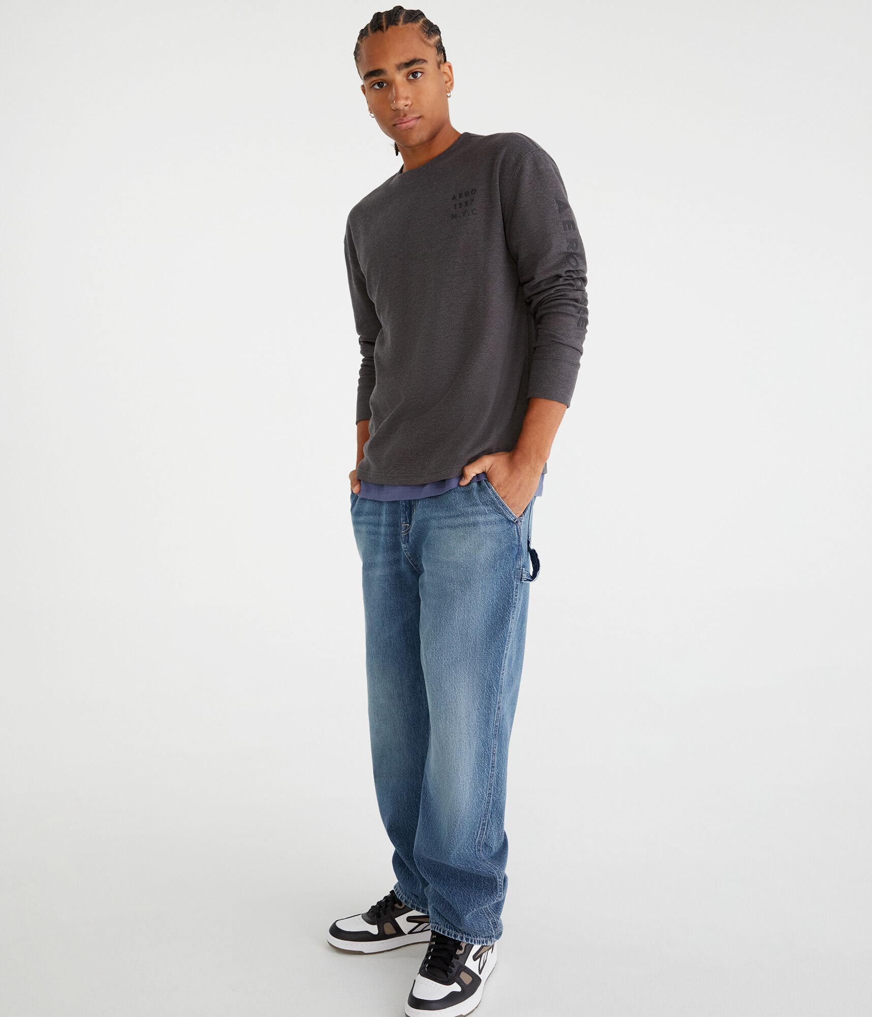 Long Sleeve Aero 1987 Thermal Crew Tee Product Image