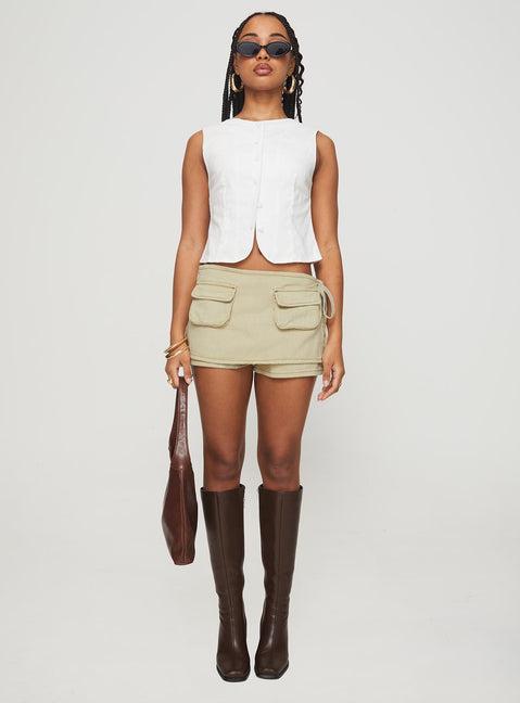 Countryside Skort Ecru Product Image