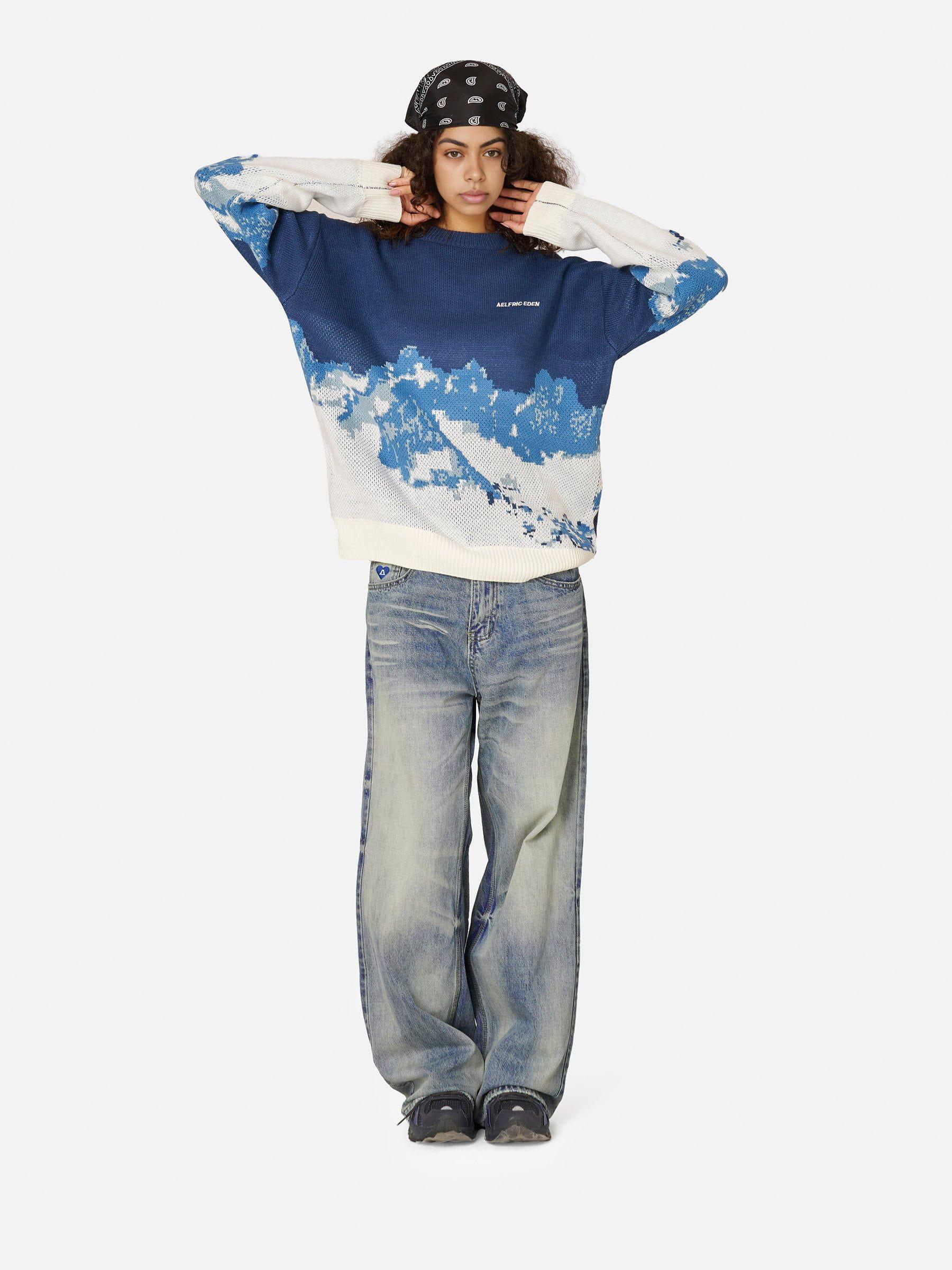 Aelfric Eden Fade  Baggy Jeans Product Image