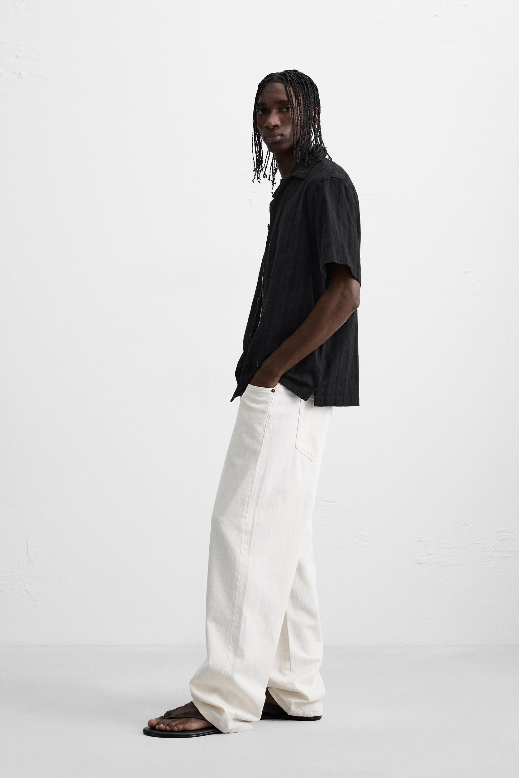 STRIPED JACQUARD SHIRT Product Image