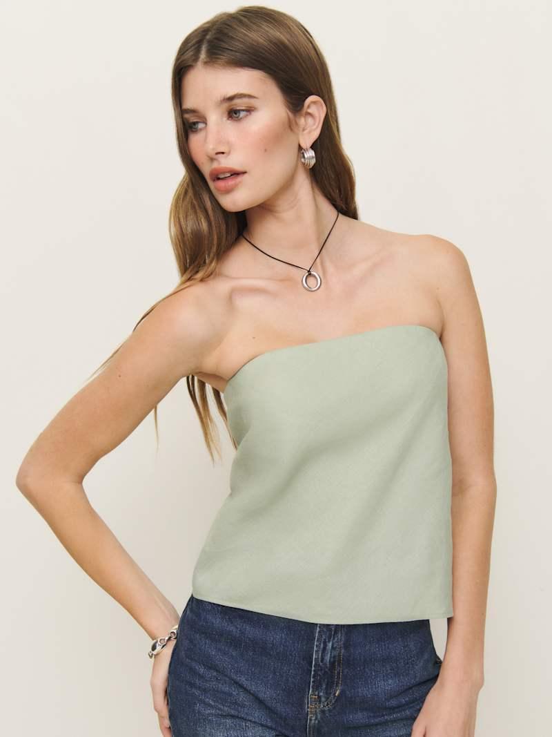 Spritz Linen Top Product Image