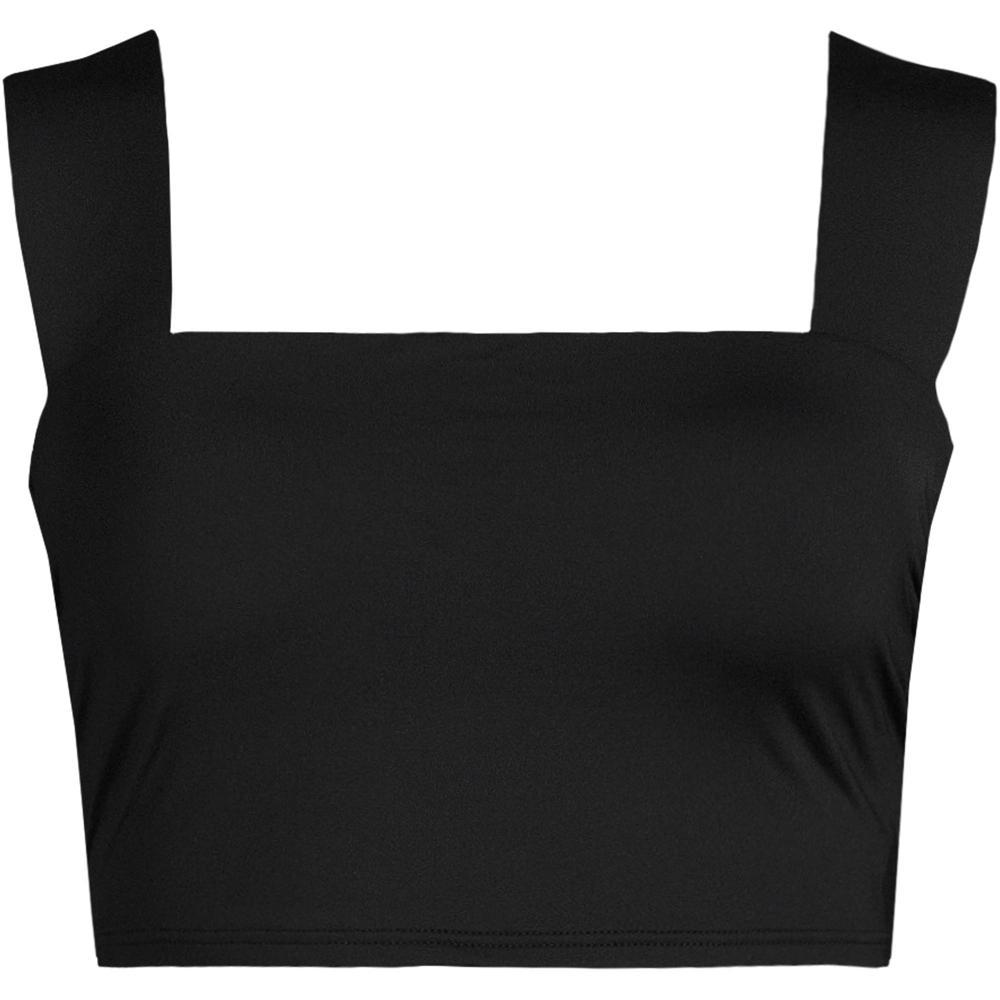 Lands' End Women's Square Neck Midkini Swimsuit Top Product Image