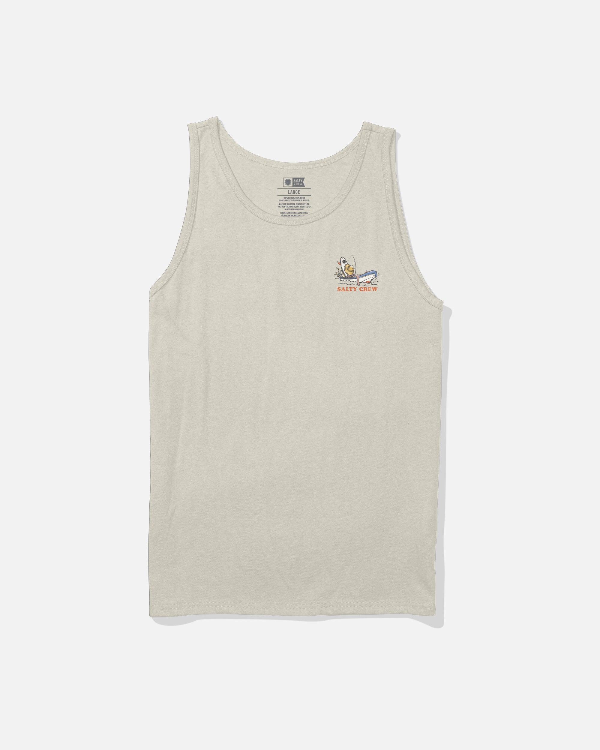 Down Time Tank - Bone Male Product Image
