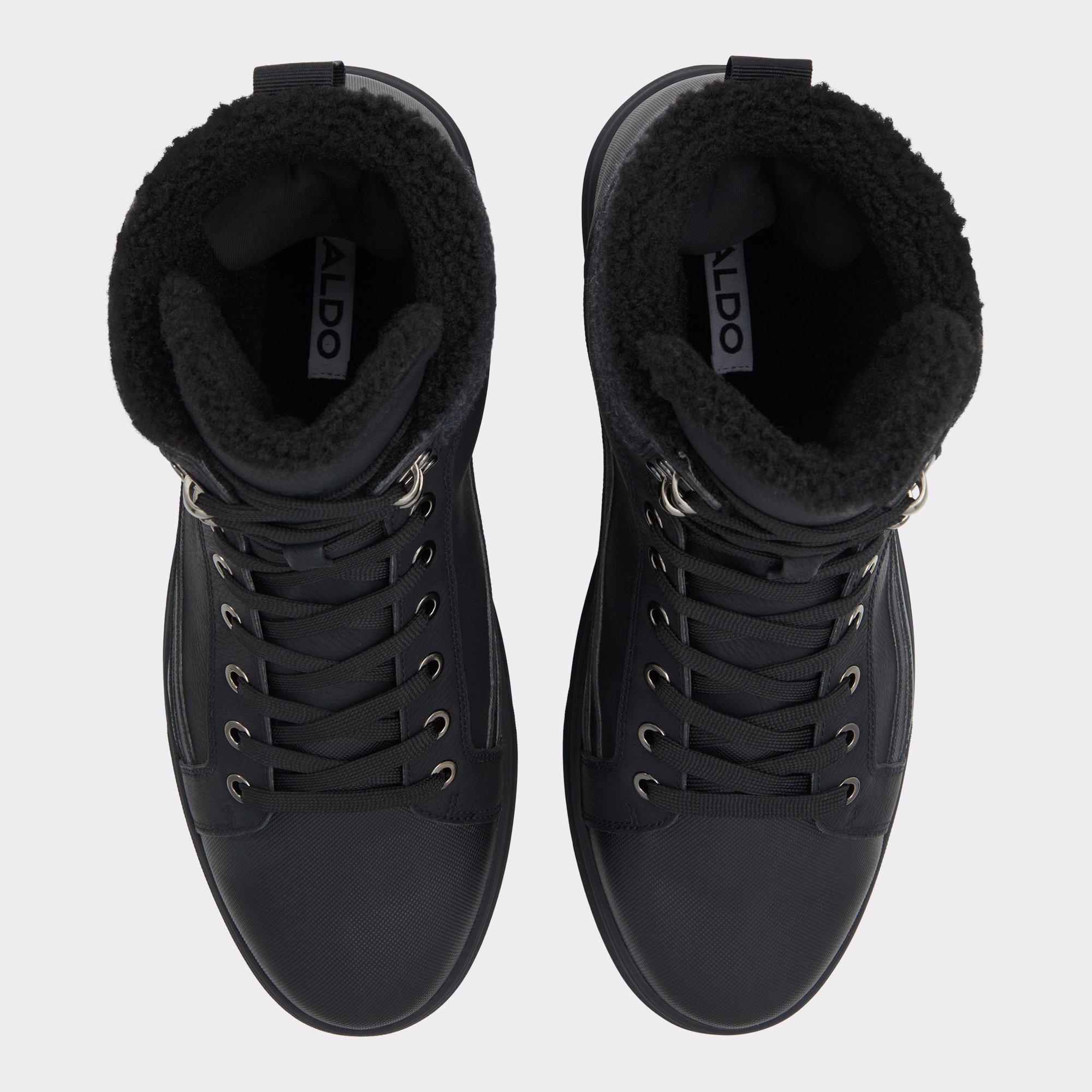 ALDO Tannon - Men's Lace-up Boot - Black, Size 9 Product Image
