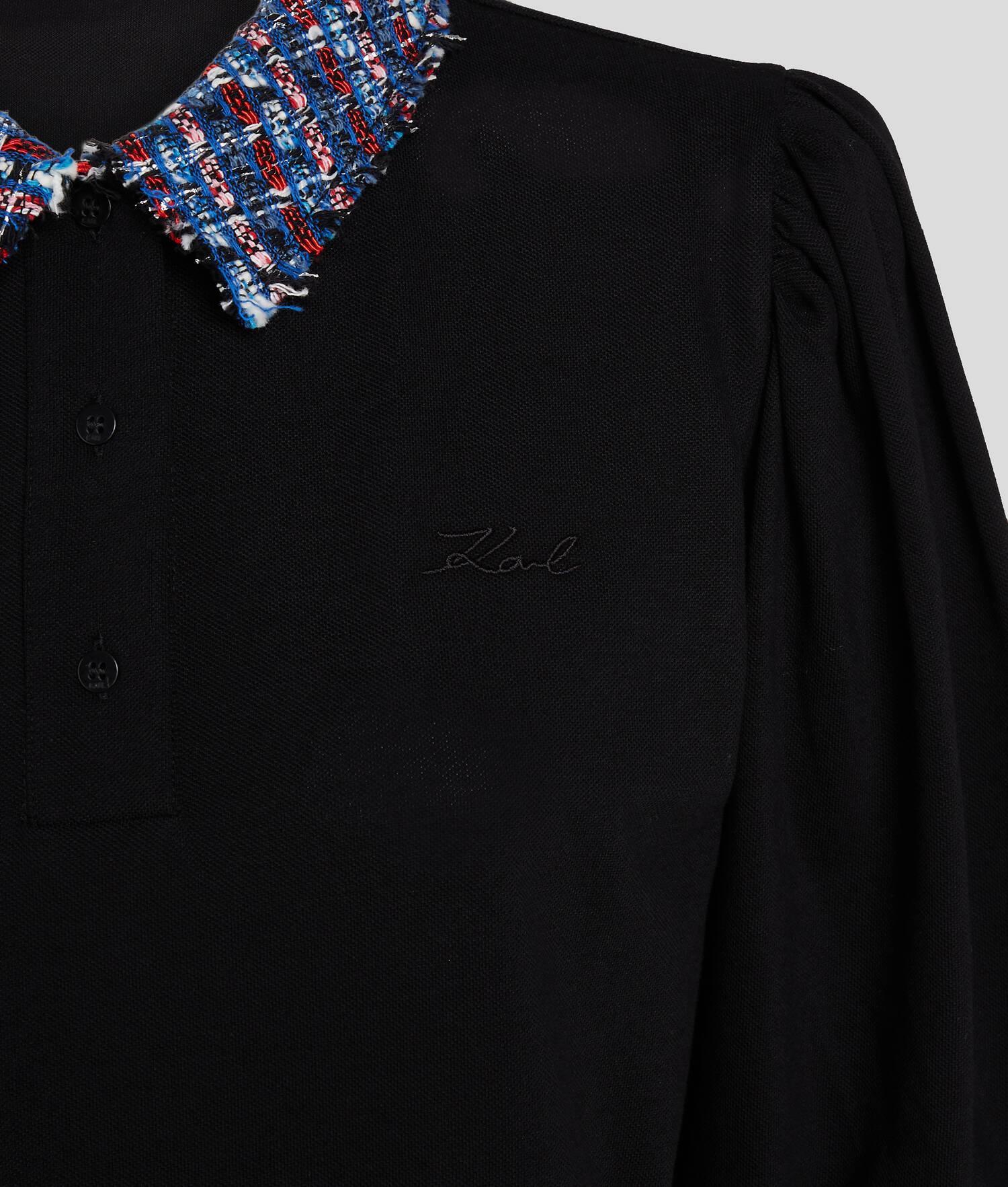 BOUCLÉ POLO SHIRT Product Image