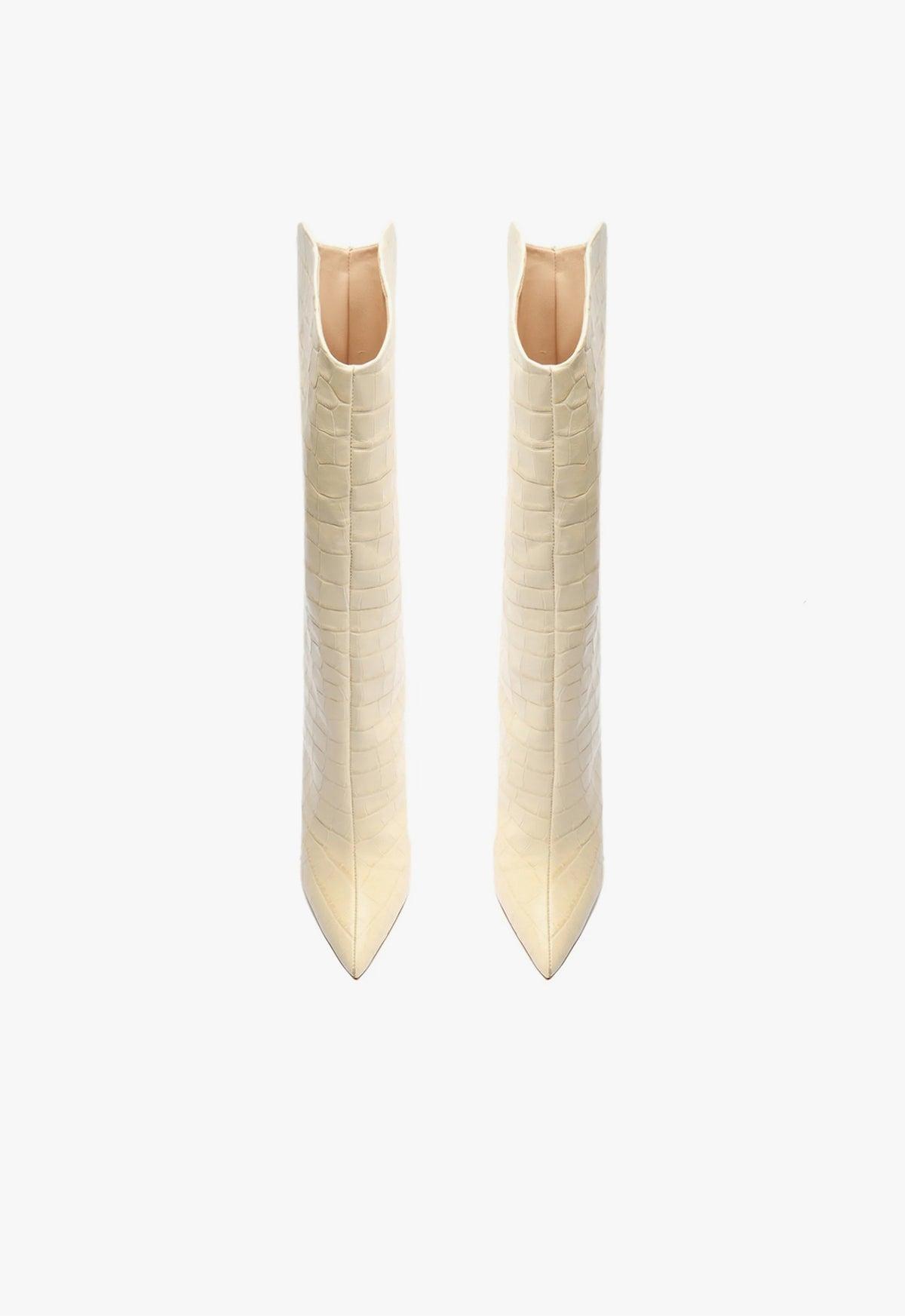 Maryana Crocodile-Embossed Leather Boot Product Image