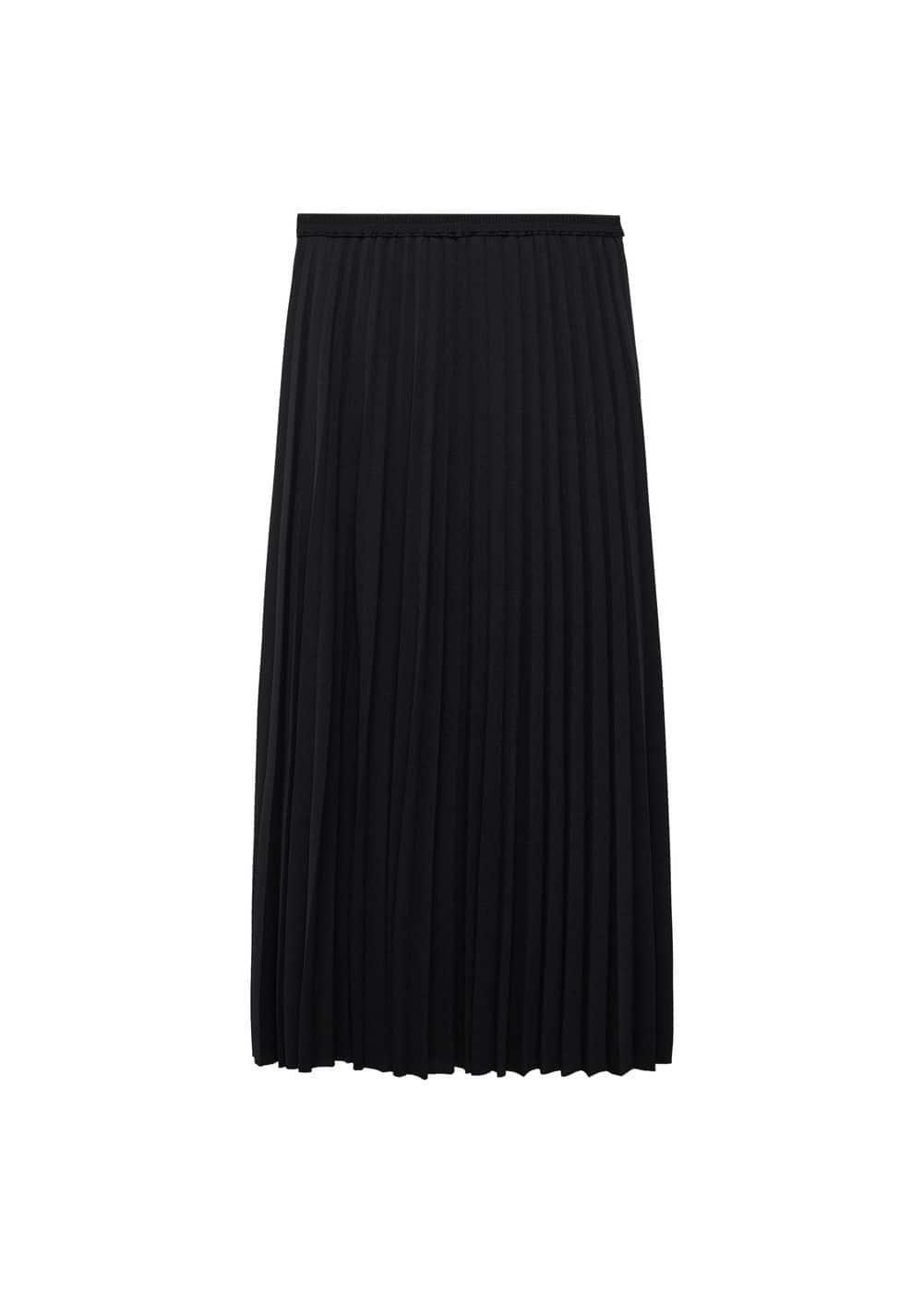 Mango Womens Pleated Long Skirt Product Image