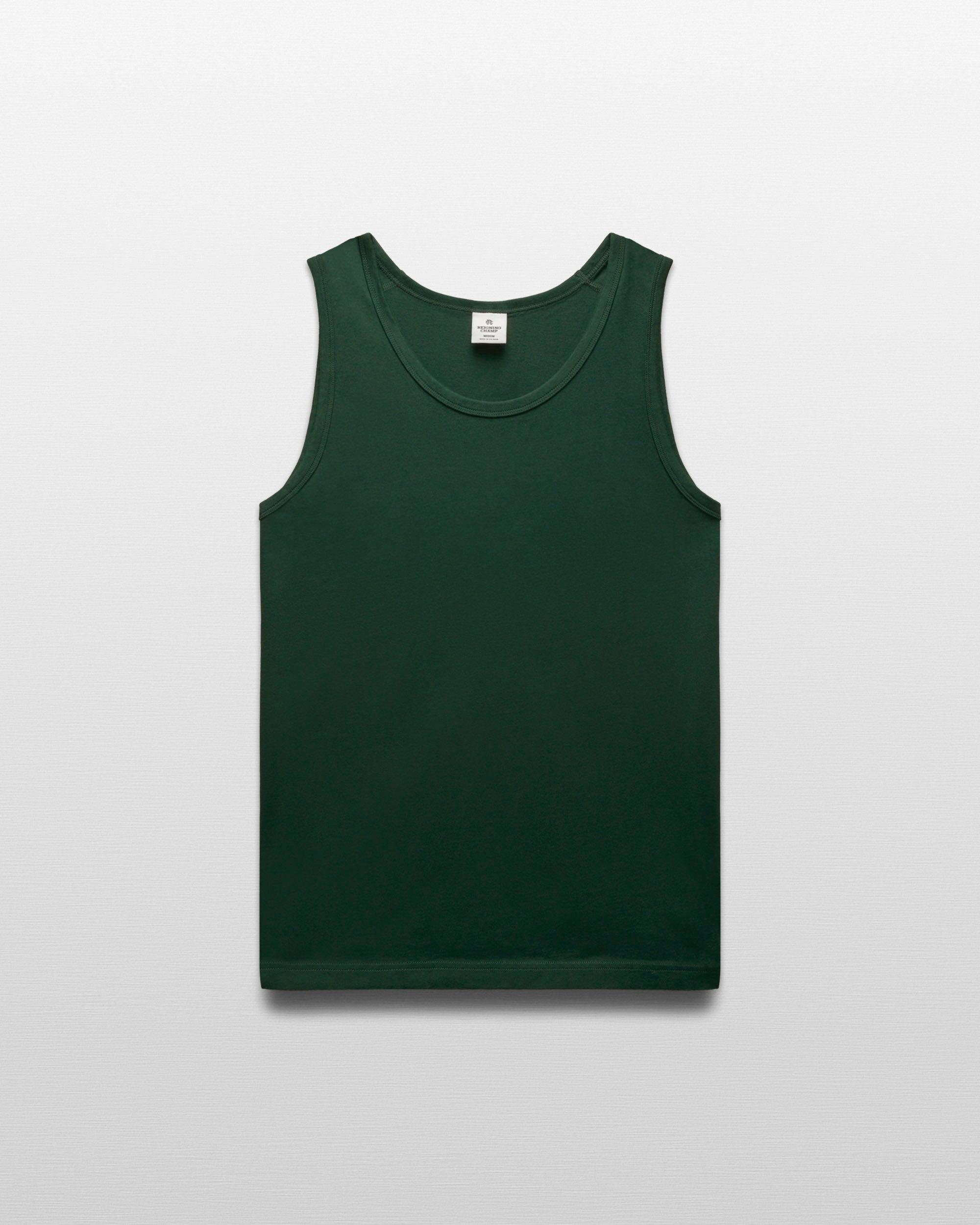Slim fit 4G Liquid tank top in cotton Product Image