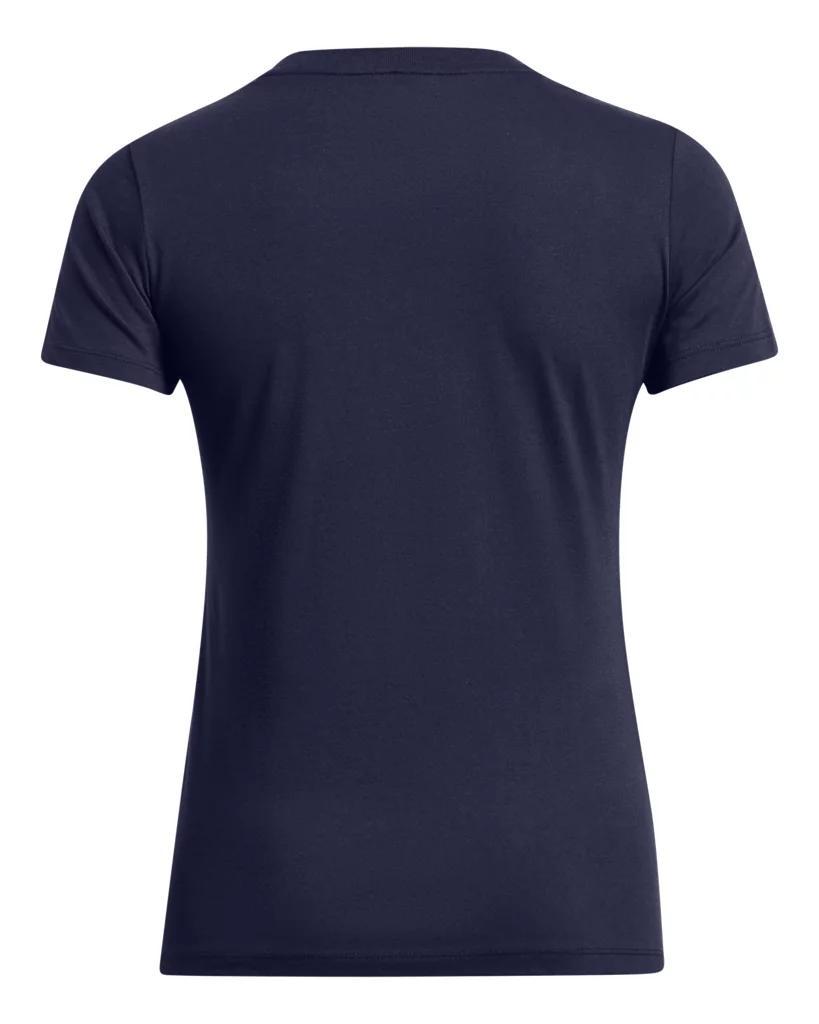 Women's UA Performance Cotton Collegiate Short Sleeve Product Image