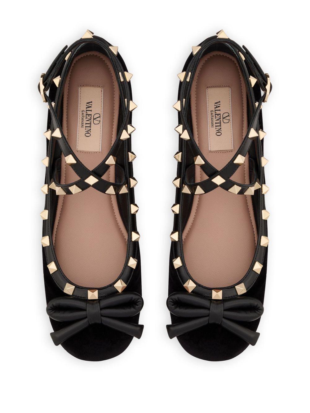 Rockstud strappy ballets Product Image