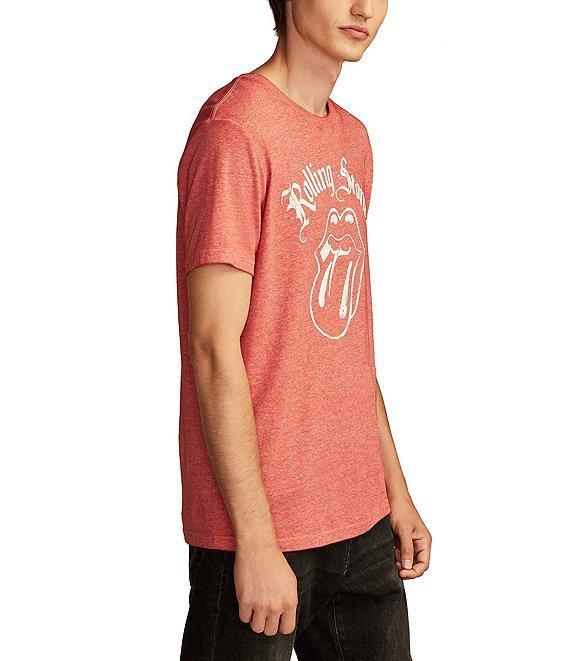 Lucky Brand Rolling Stones Tongue Short Sleeve Graphic T-Shirt Product Image