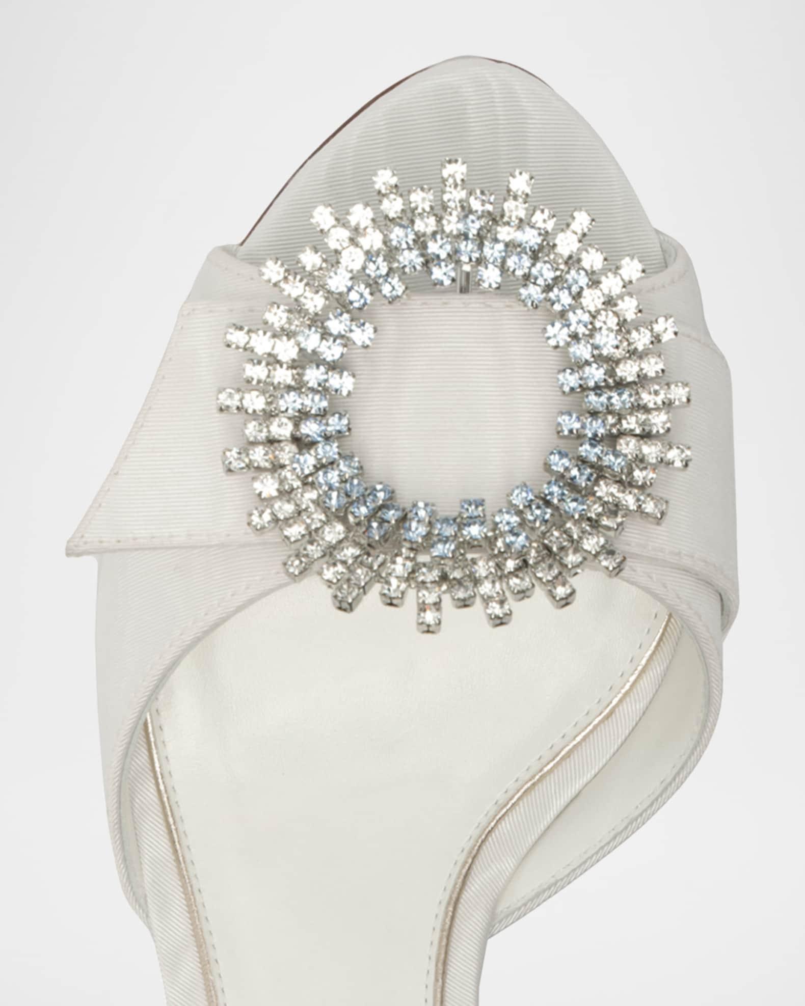 Easy Madelina Embellished Satin 60 Pumps Product Image