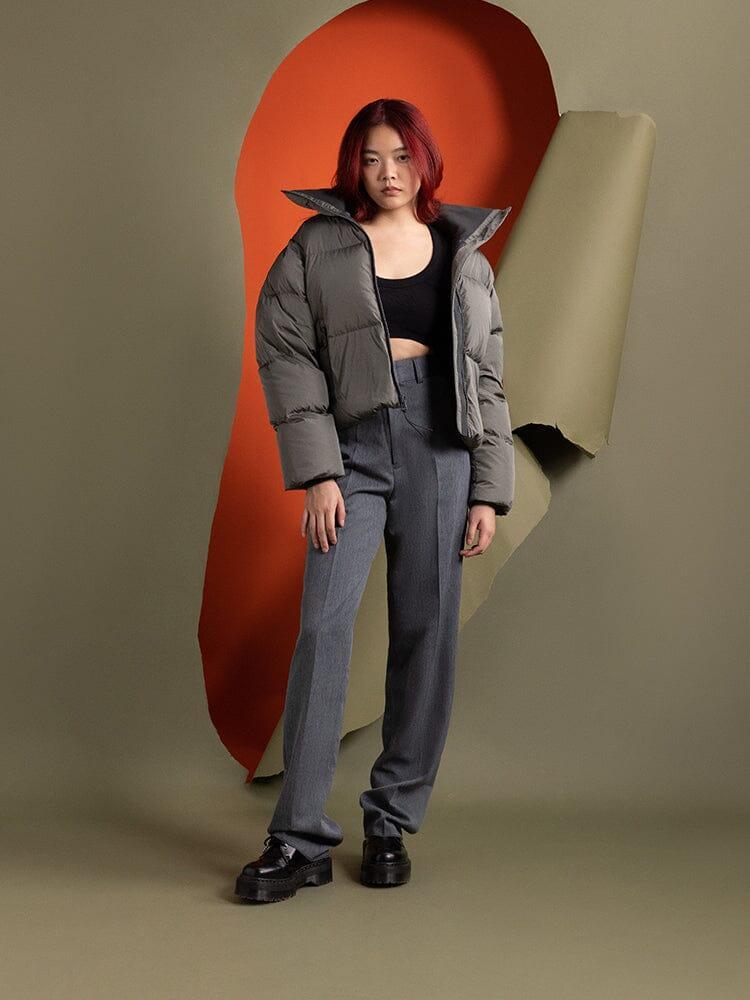 SIERRA SHORT PUFFER W LIMESTONE (SEASONAL) Product Image