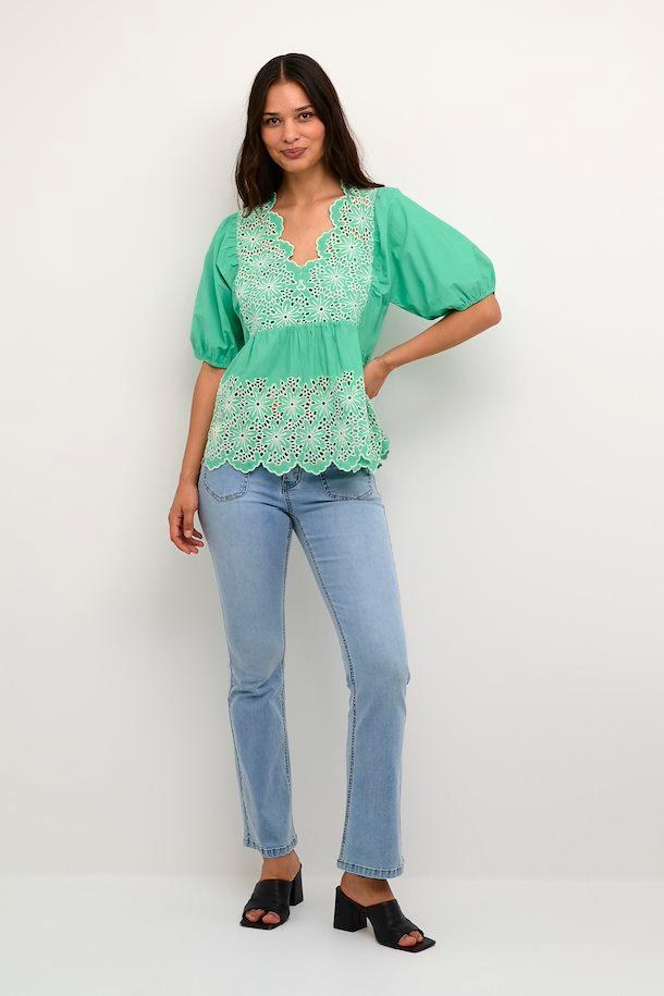 CUvalda Blouse with embroidery Product Image