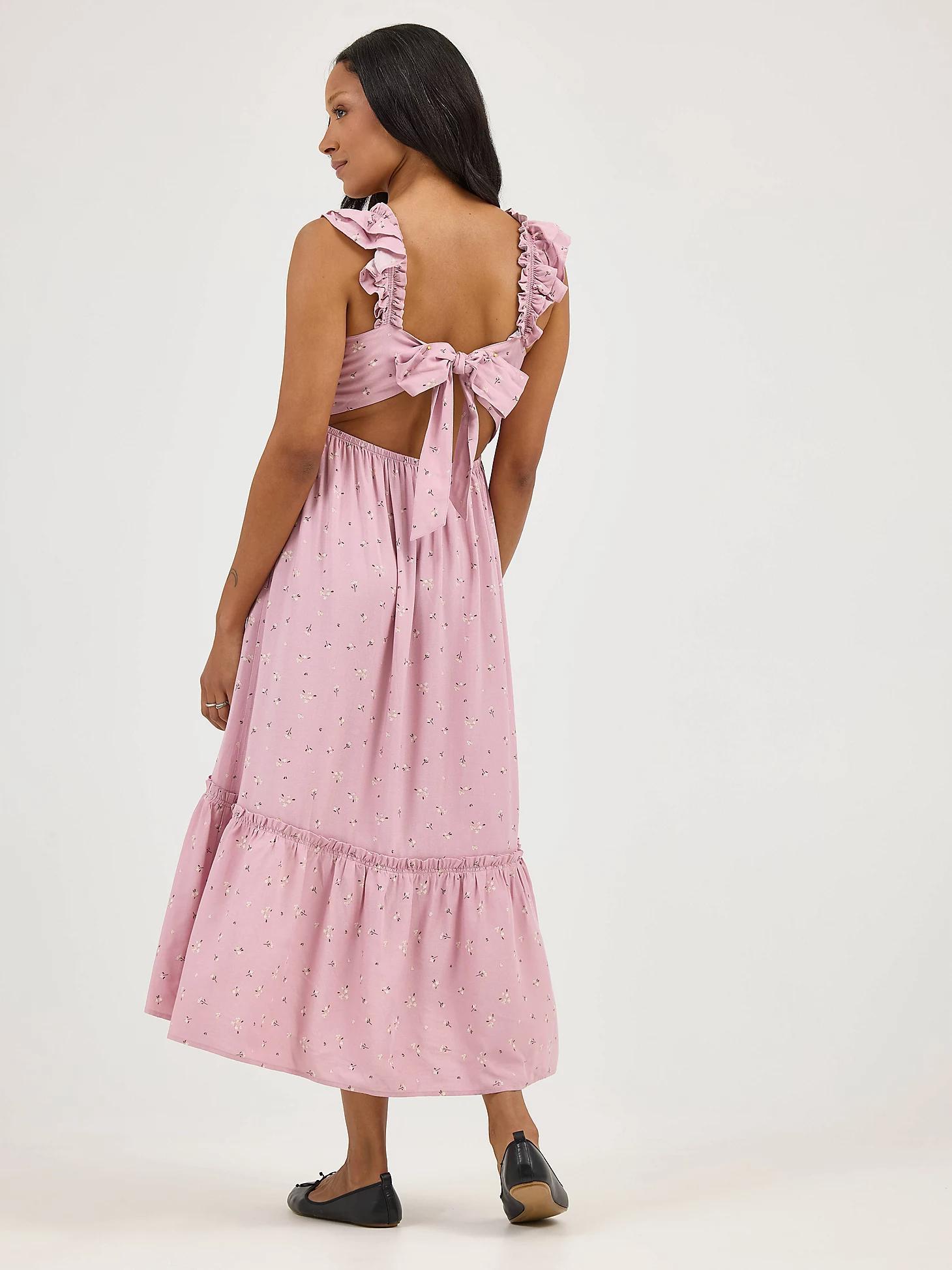 Women's Floral Print Backless Babydoll Dress | Women's Skirts & Dresses | Lee® Product Image