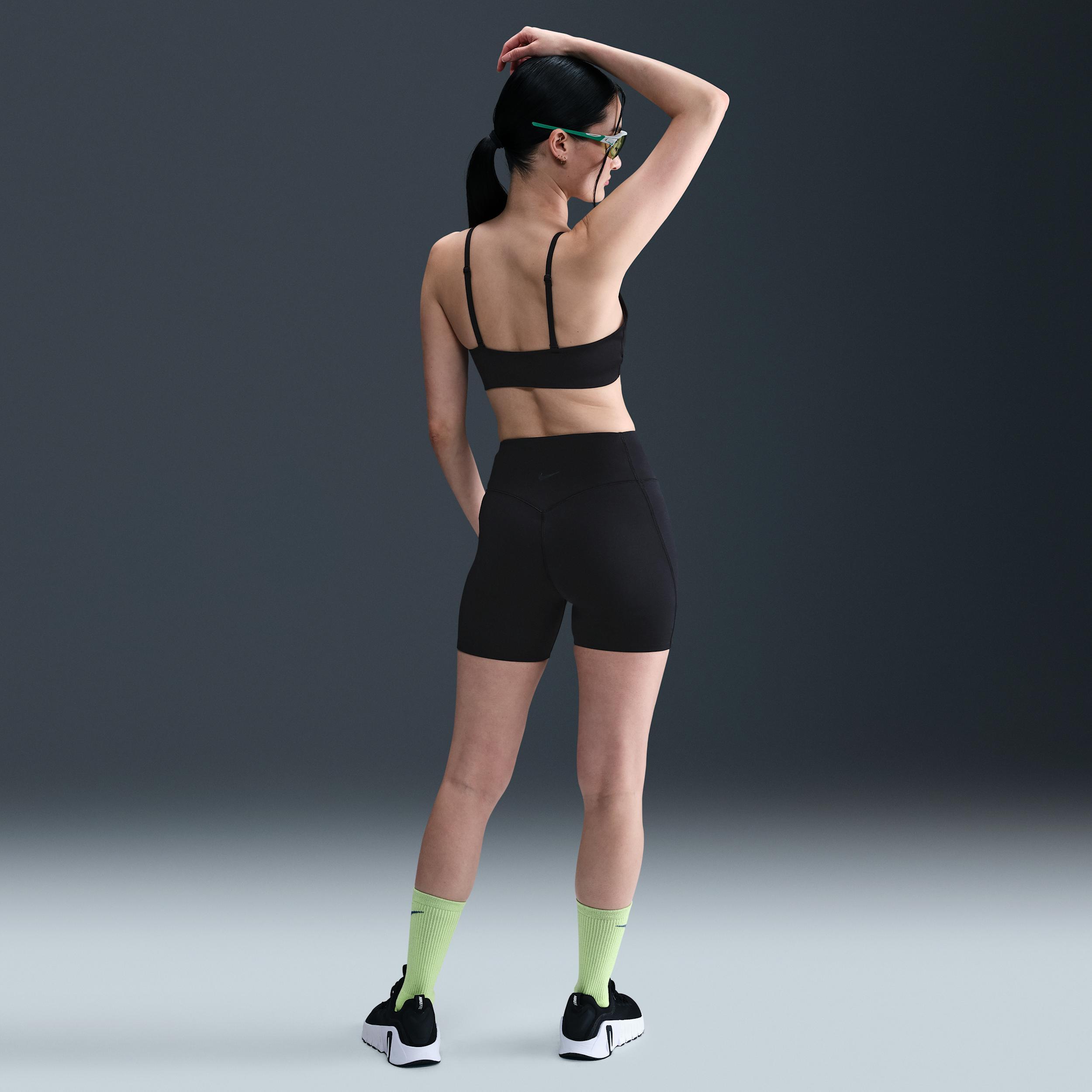 Nike Women's Form Light-Support Non-Padded Triangle Sports Bra Product Image