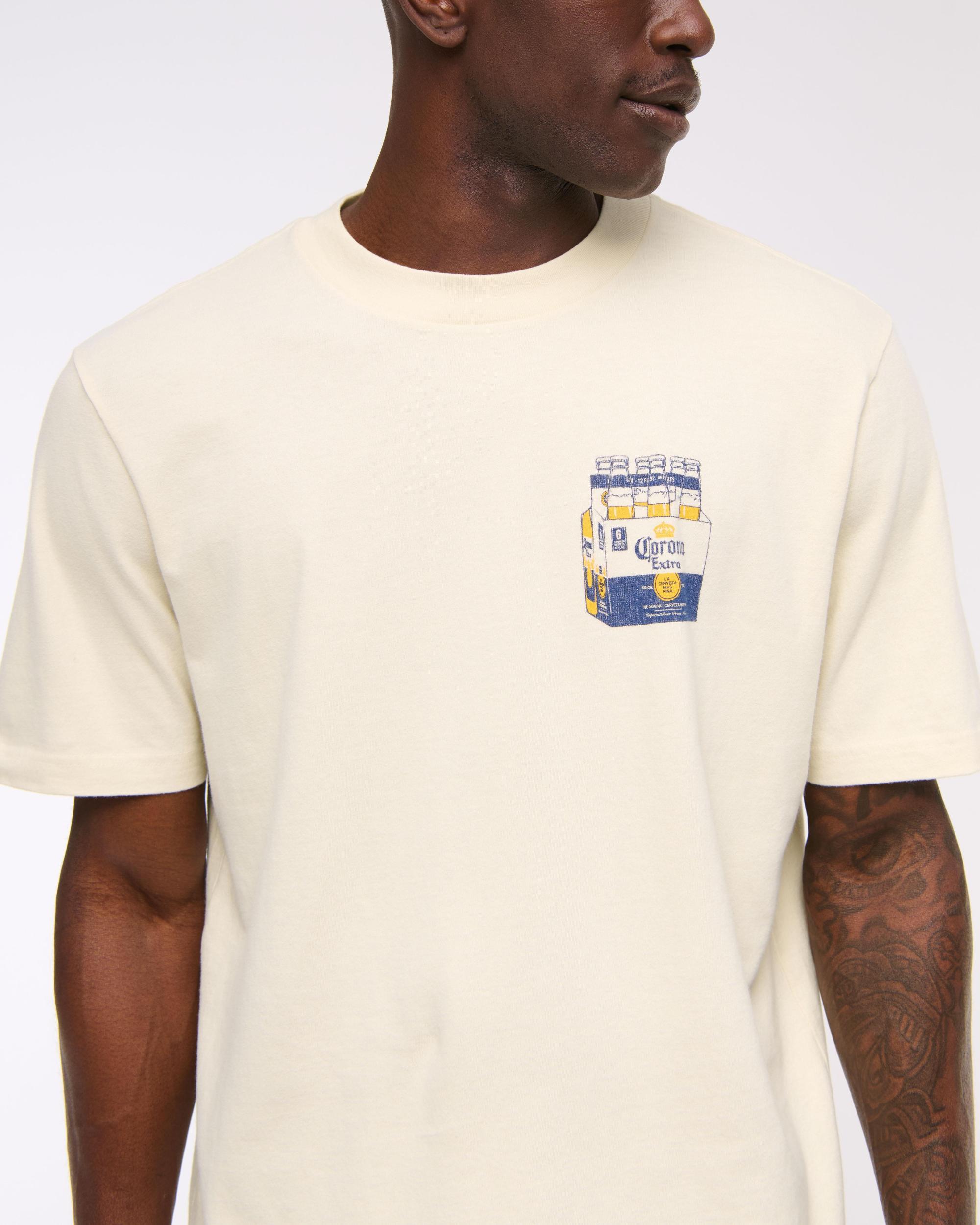 Corona Vintage-Inspired Graphic Tee Product Image