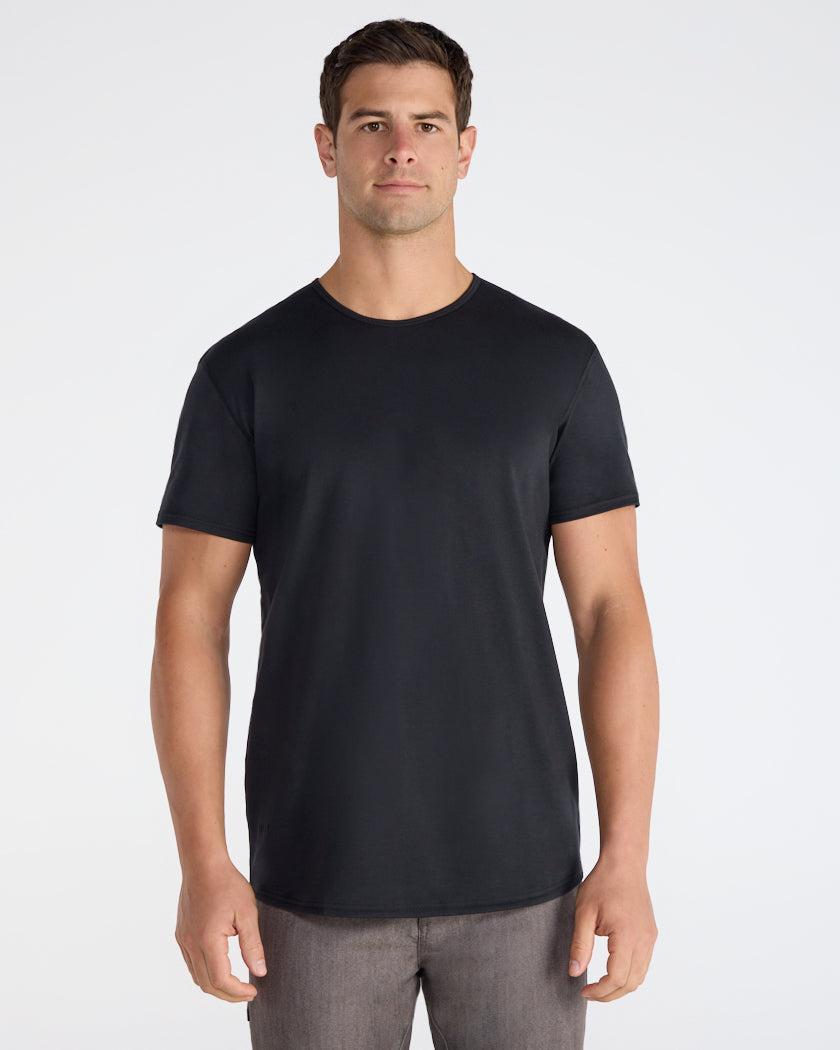 Cotton Short Sleeve Drop-Cut Product Image