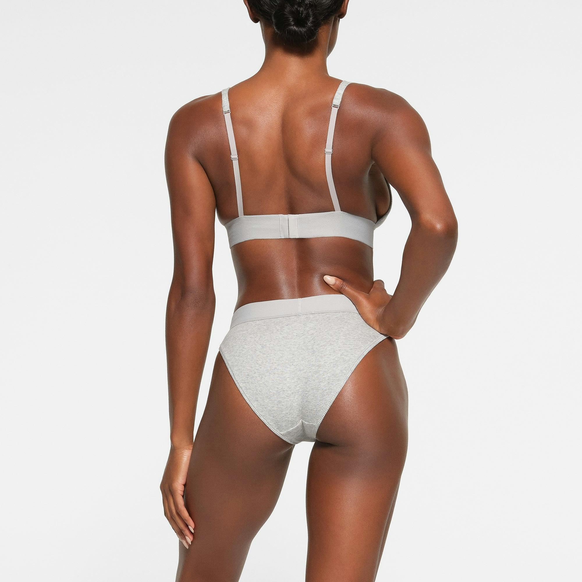COTTON RIB LEGGING | LIGHT HEATHER GREY Product Image