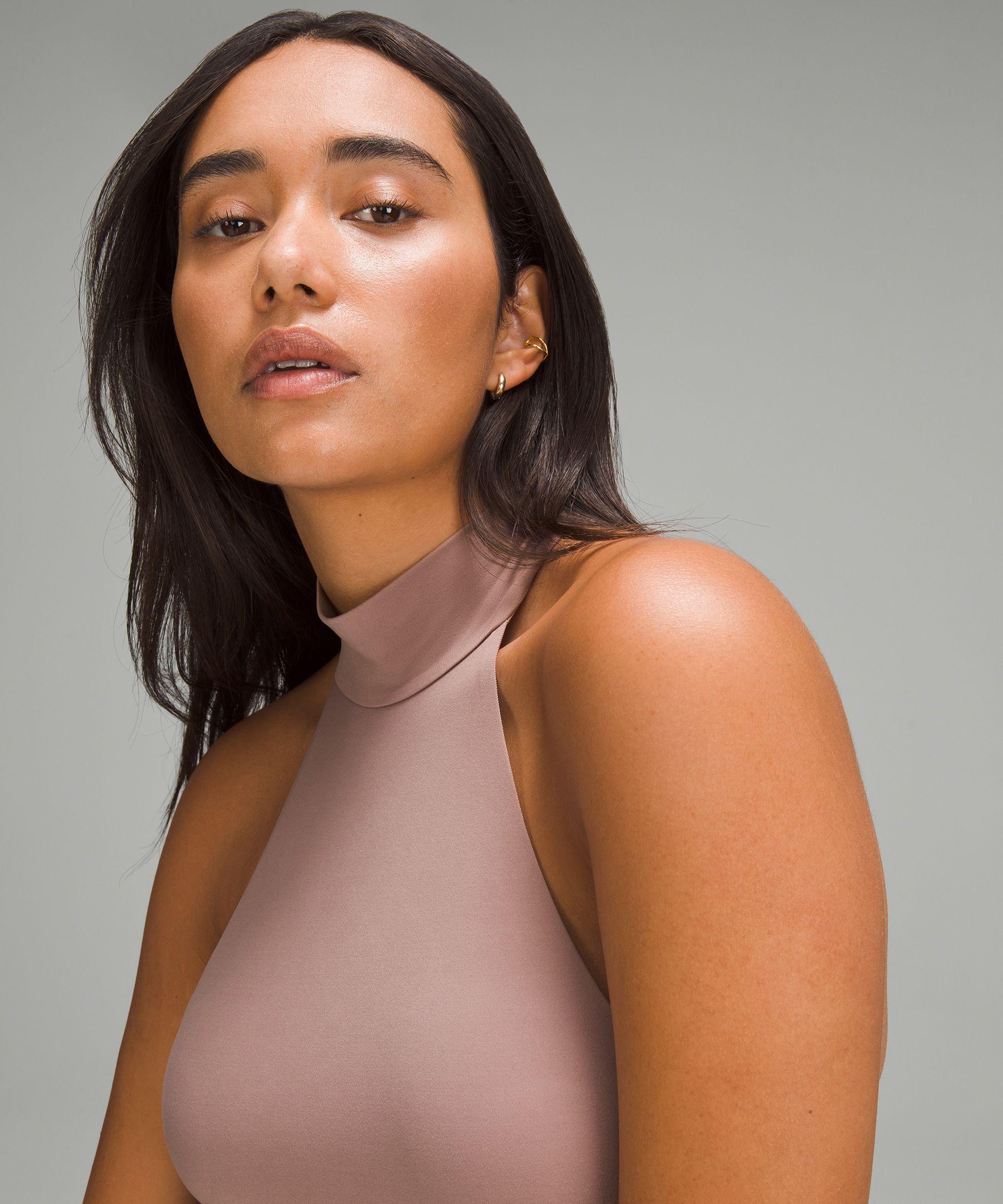 Wundermost Ultra-Soft Nulu Mockneck Sleeveless Bodysuit Product Image