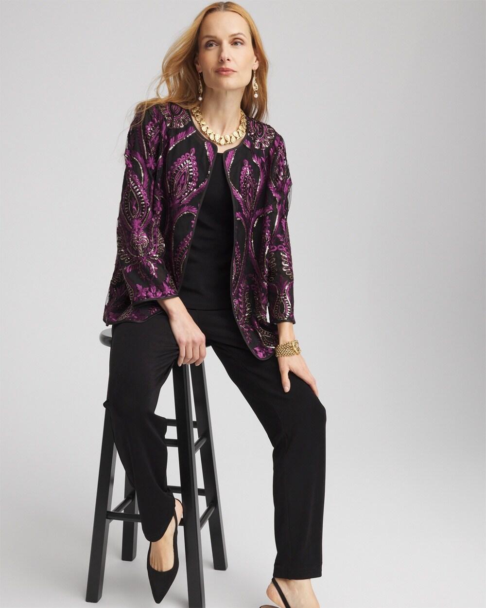 Travelers™ Collection Mesh Embroidered Jacket Product Image