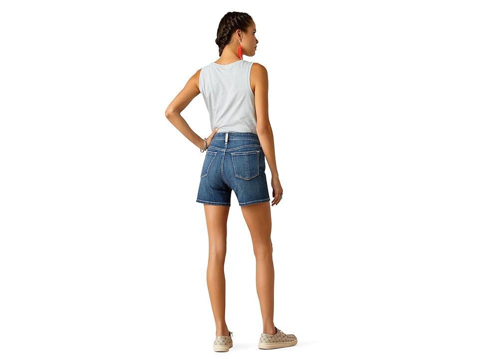 Ariat 5 Perfect-Rise Lucy Shorts (Athena) Women's Shorts Product Image